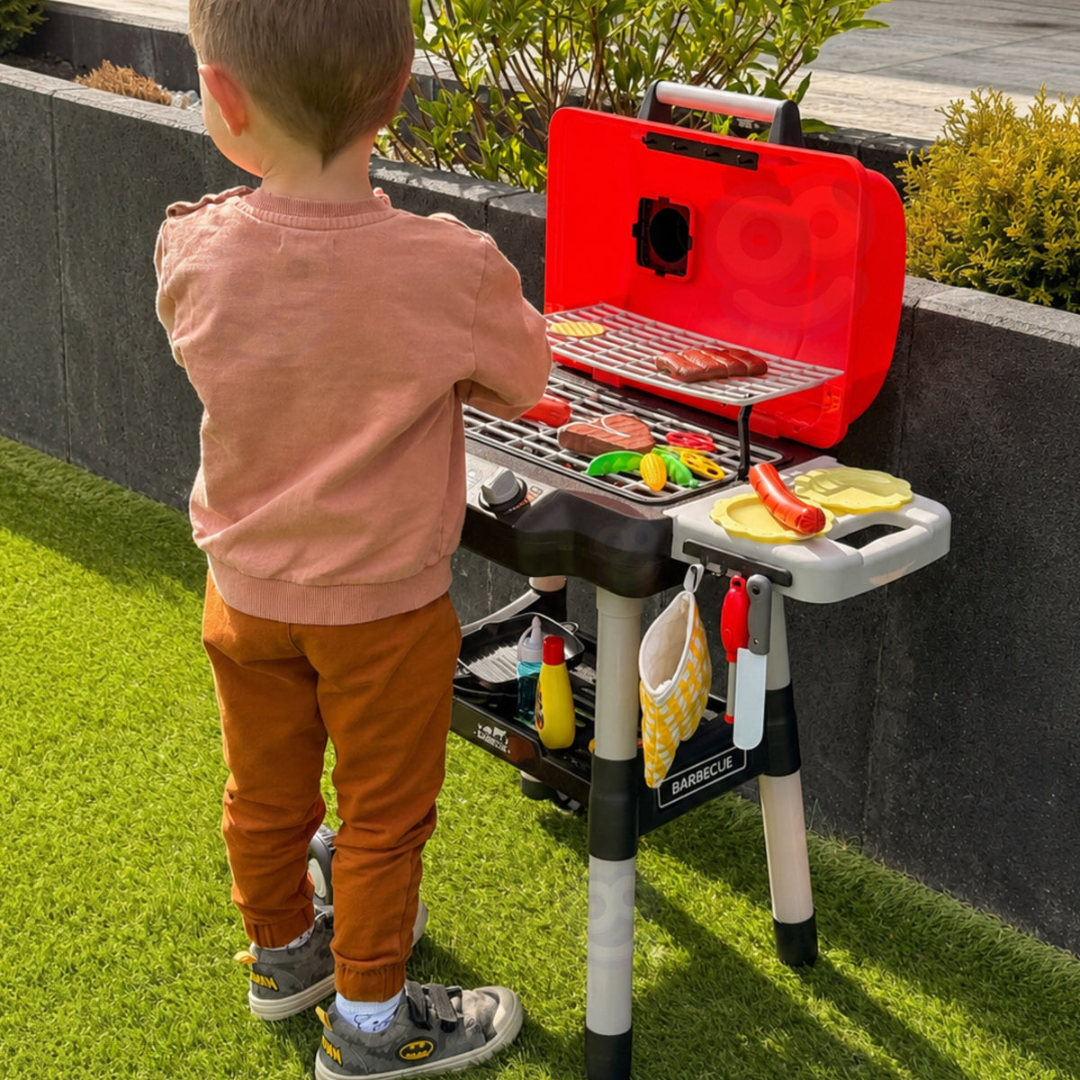 Woopie Grill Barbecue Garden Kitchen Kitchen Interactive Led Set Xl 31 Pcs.
