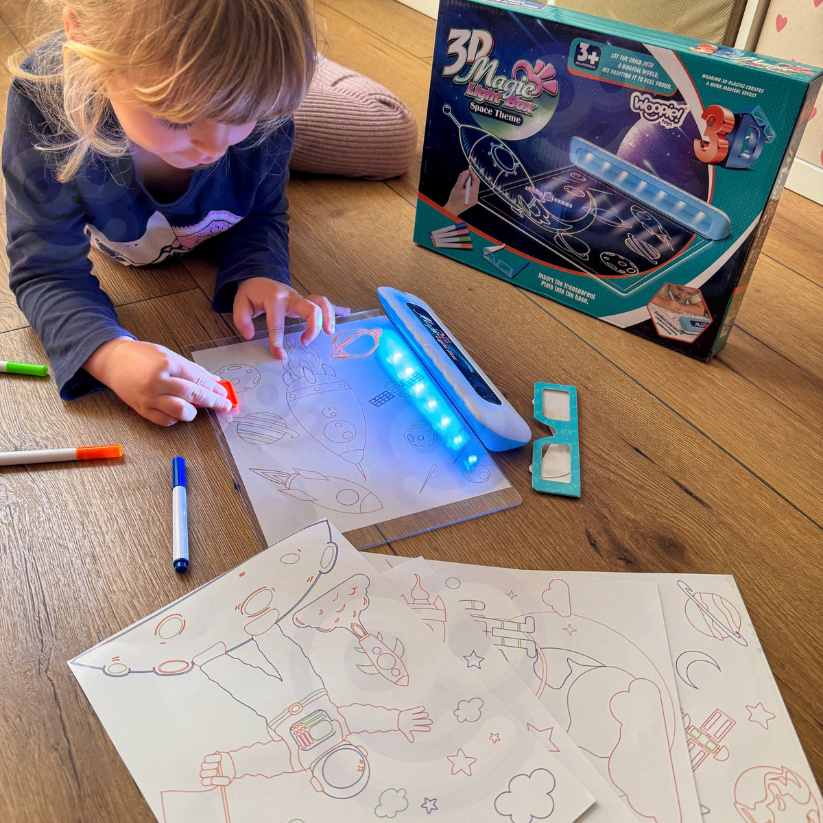 Woopie Magic 3d Led ritbräda