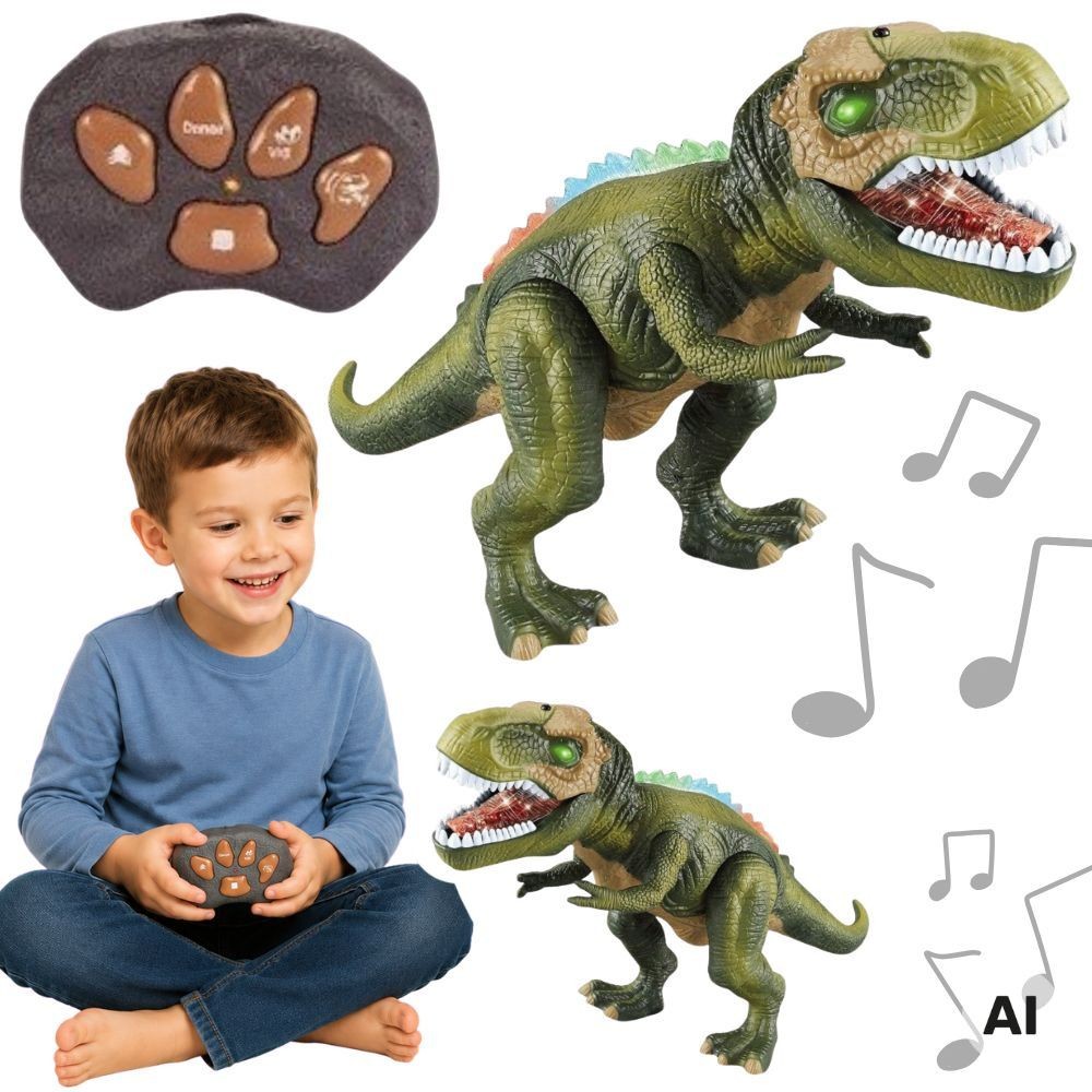 Woopie Dinosauro Robot RC telecomandato T-rex