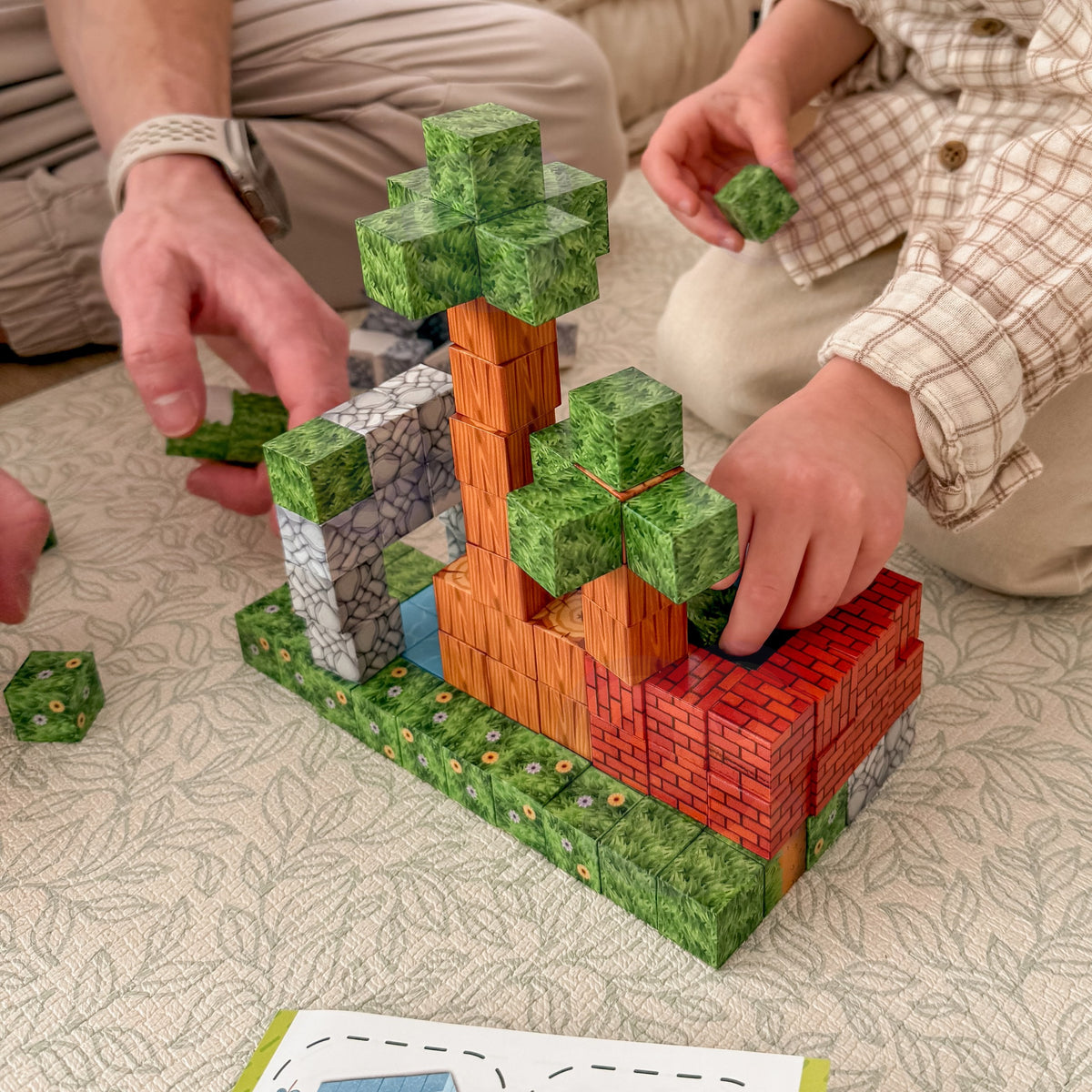 Woopie Magnetiske Konstruktionsblokke World Of Blocks 108 Stk.