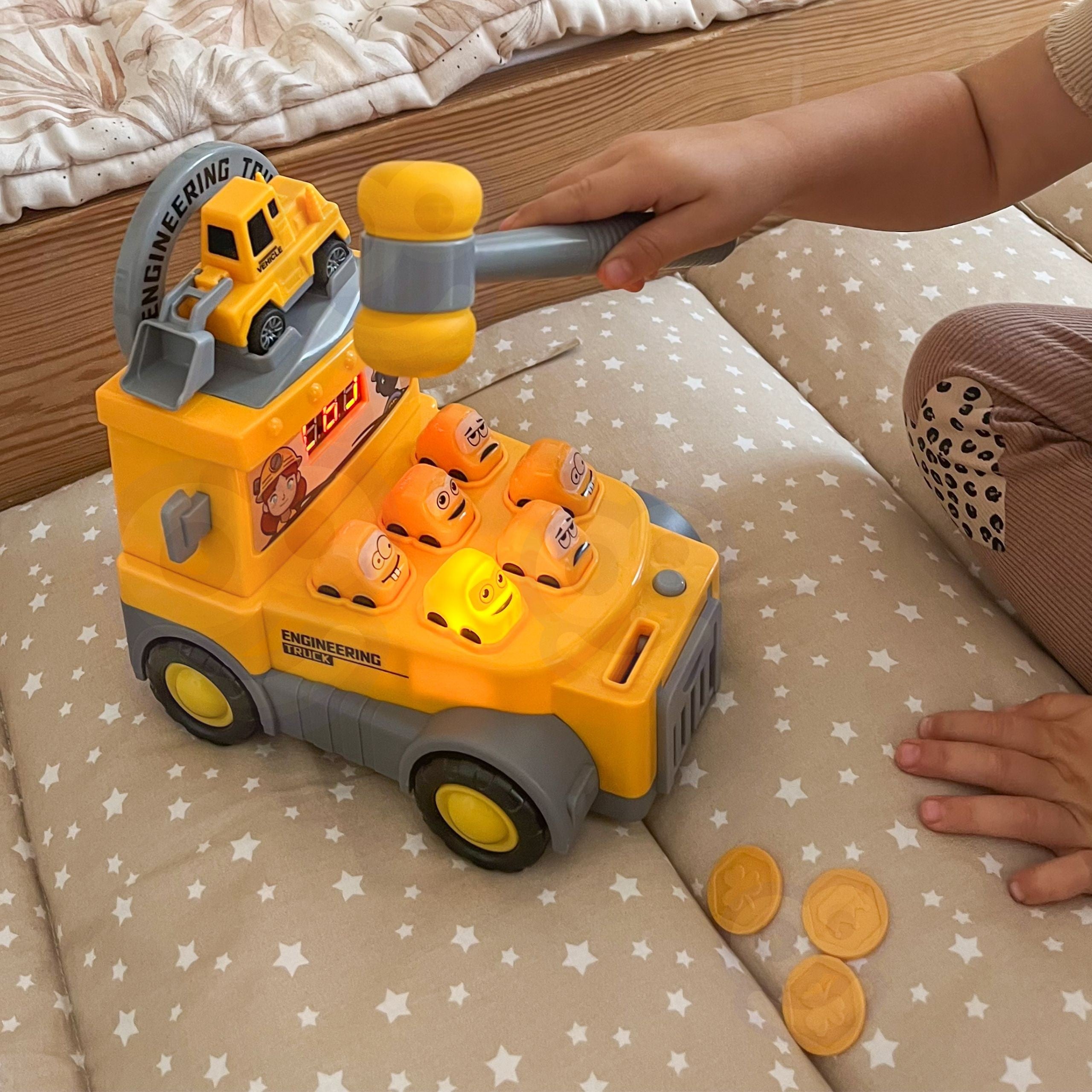 Woopie Hammering Skill Game Byggeplads med tilbehør