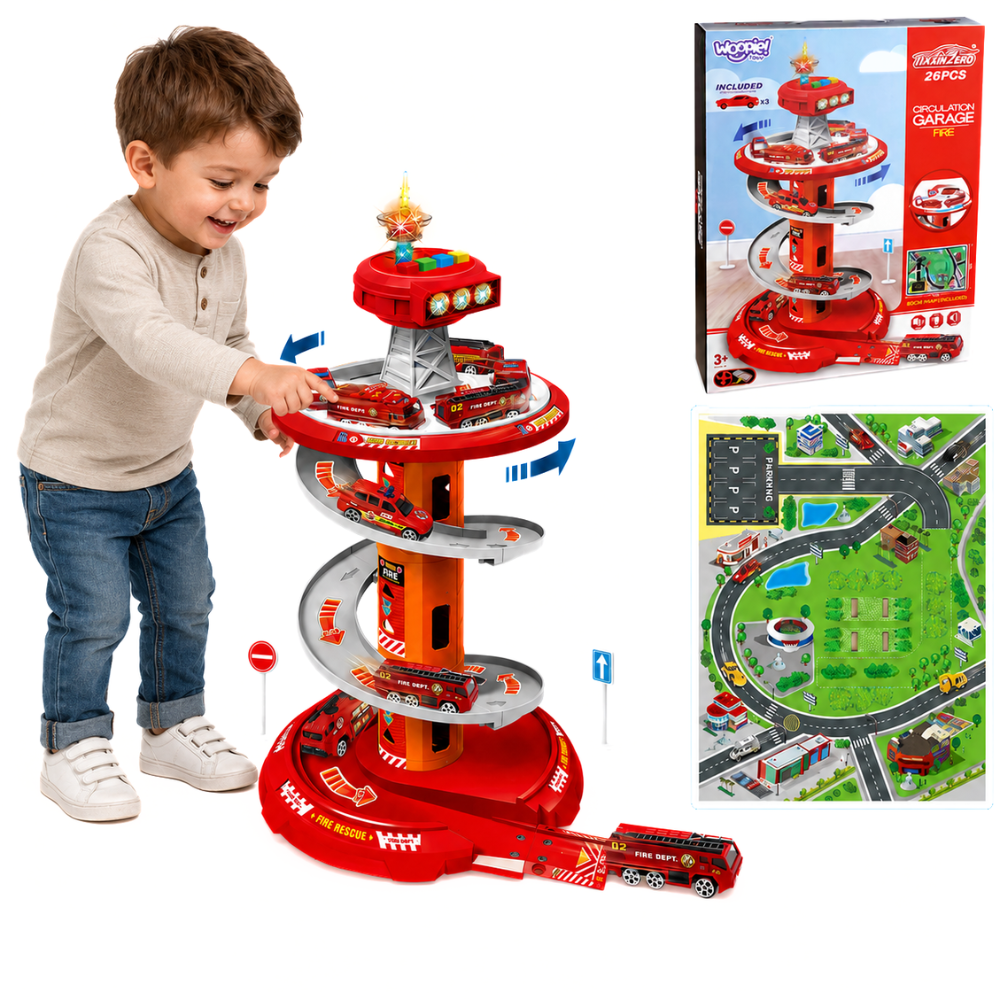 Woopie Spiral Track Bilgarage 3 st.