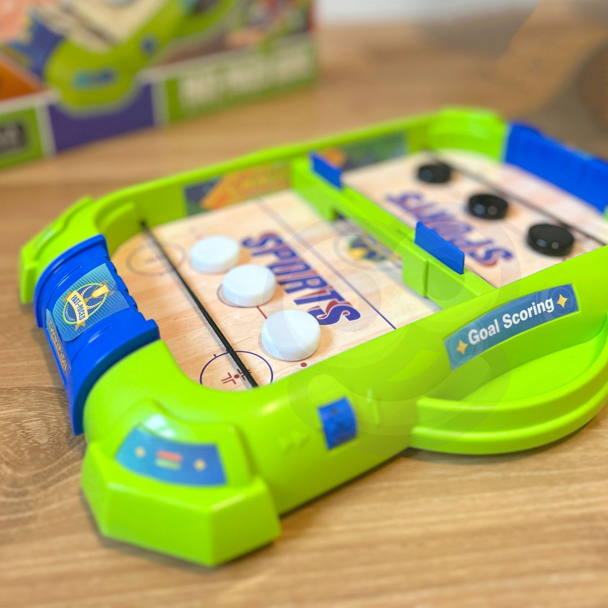 Woopie 2 az 1-ben mini jégkorongverseny arcade játék