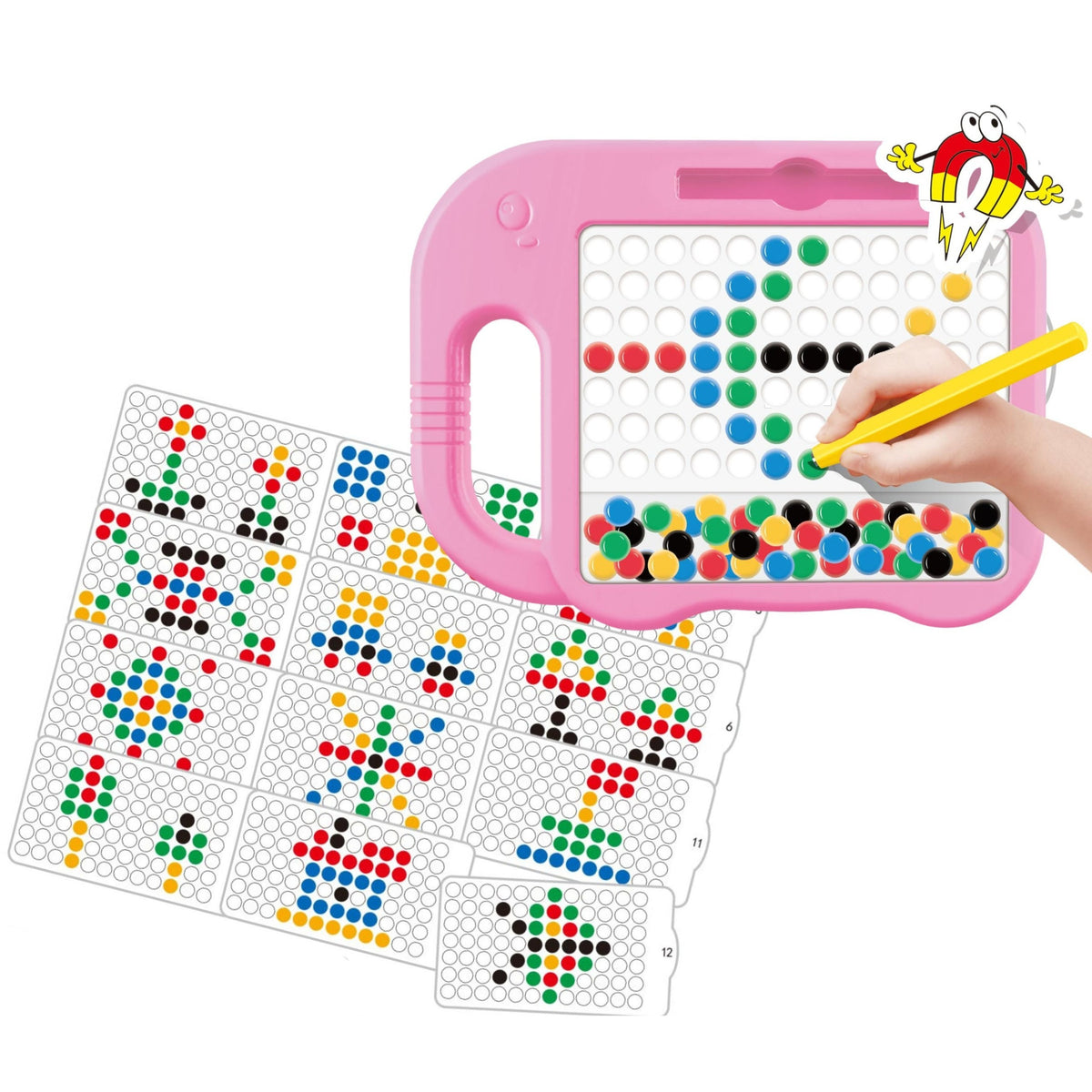 Woopie magnetisch bord voor kinderen Montessori Magpad Olifant