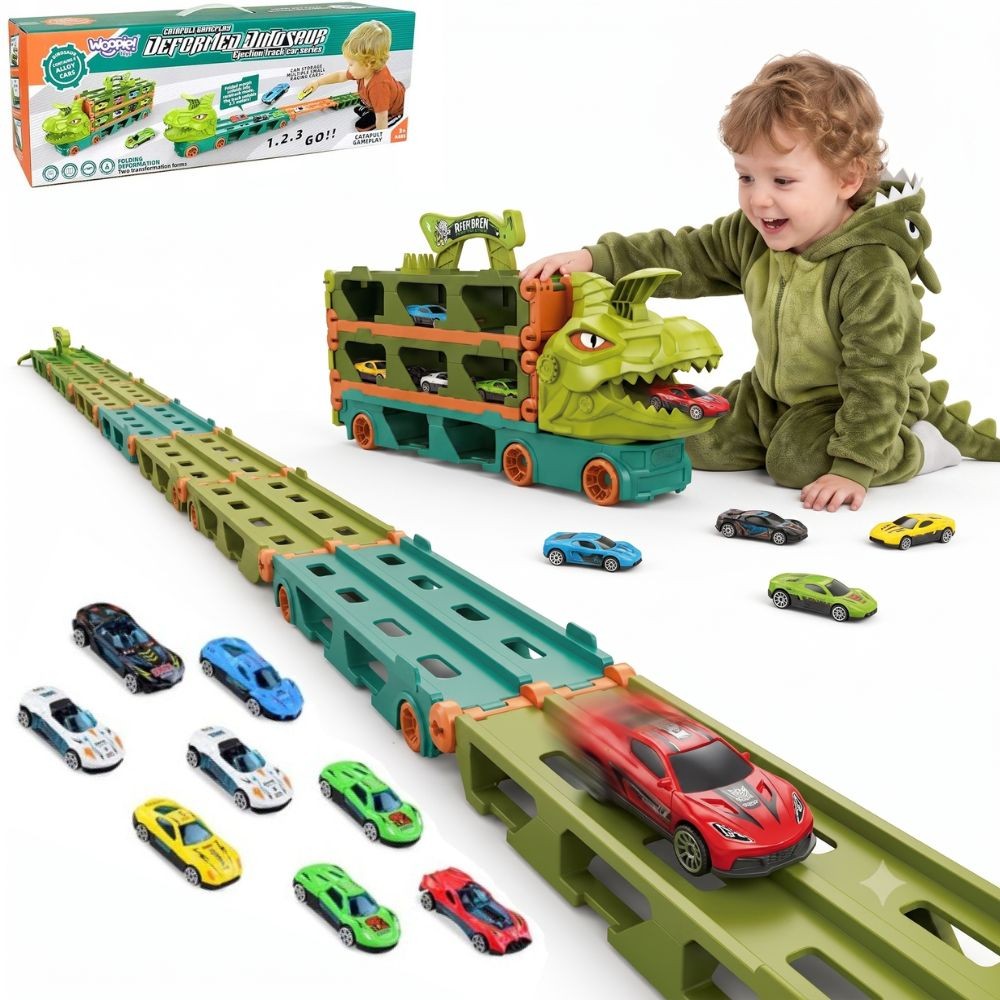 Woopie Toy Truck Динозавър Писта 2,1 м за коли