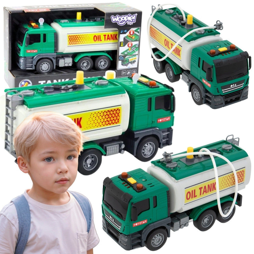Woopie Water Tanker Truck Sound Light 1:14