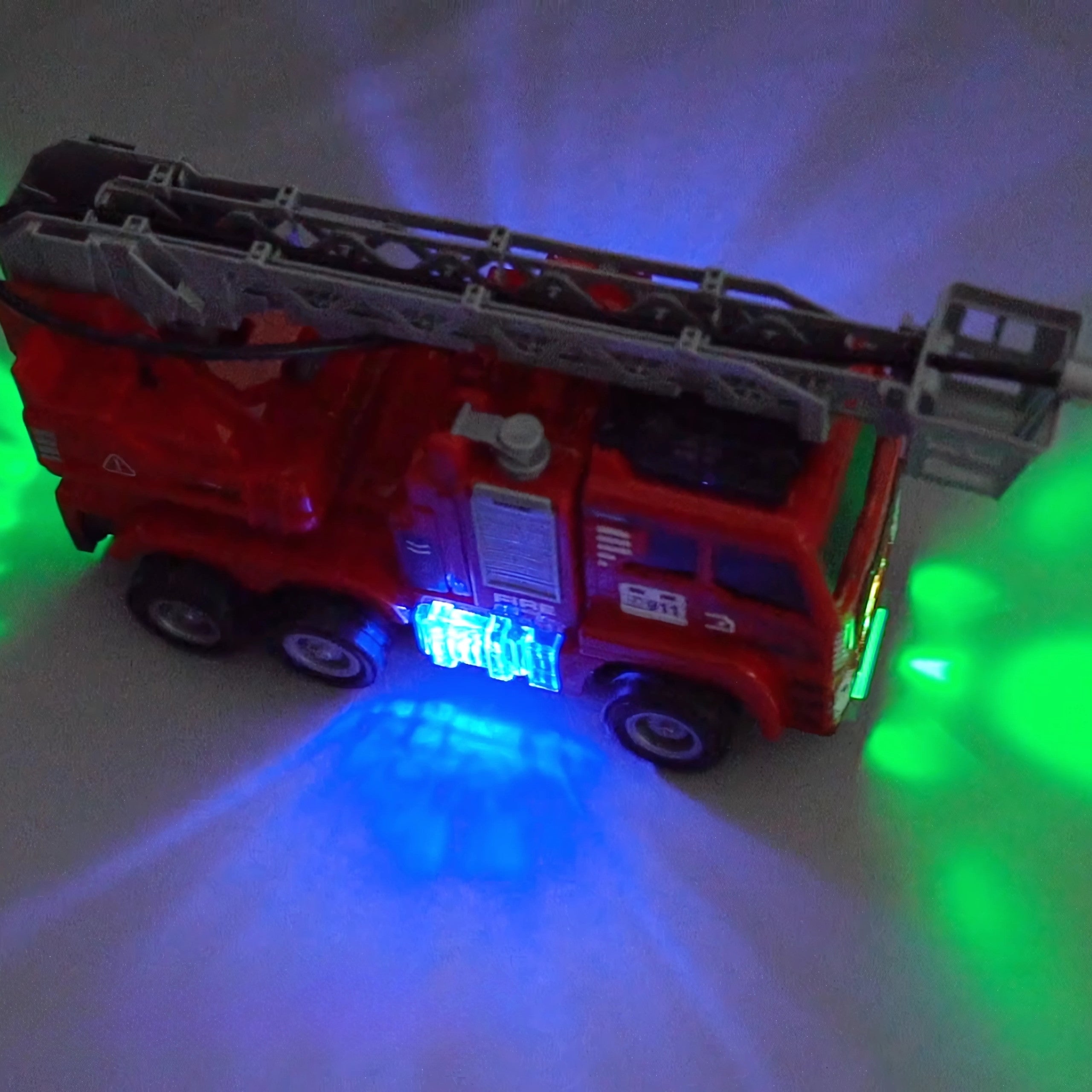 Woopie Interactive Fire Truck With Moving Ladder