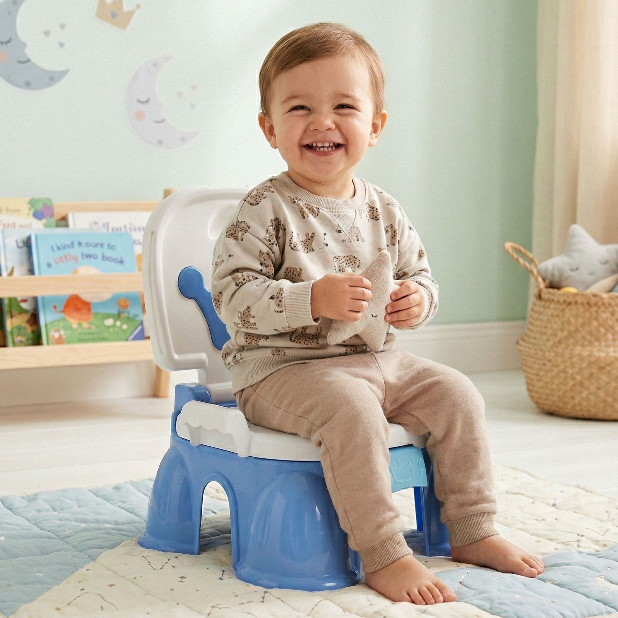 Woopie Baby First Potty For Children With Music 3in1 Chair Step