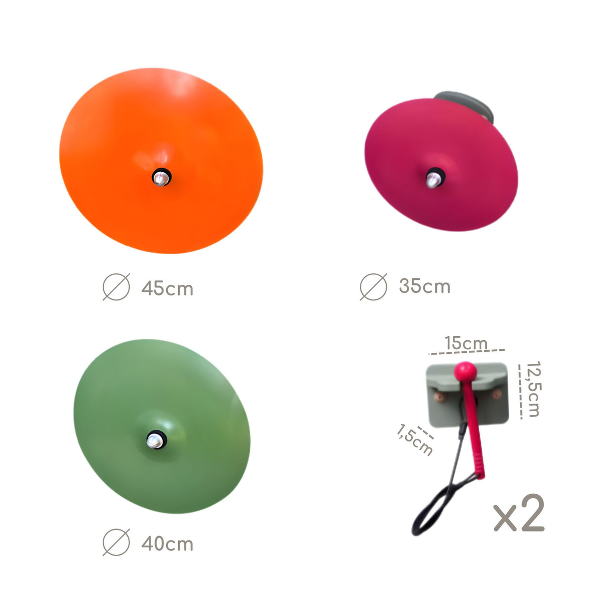 Masterkidz Cymbals Outdoor Stem Accessories