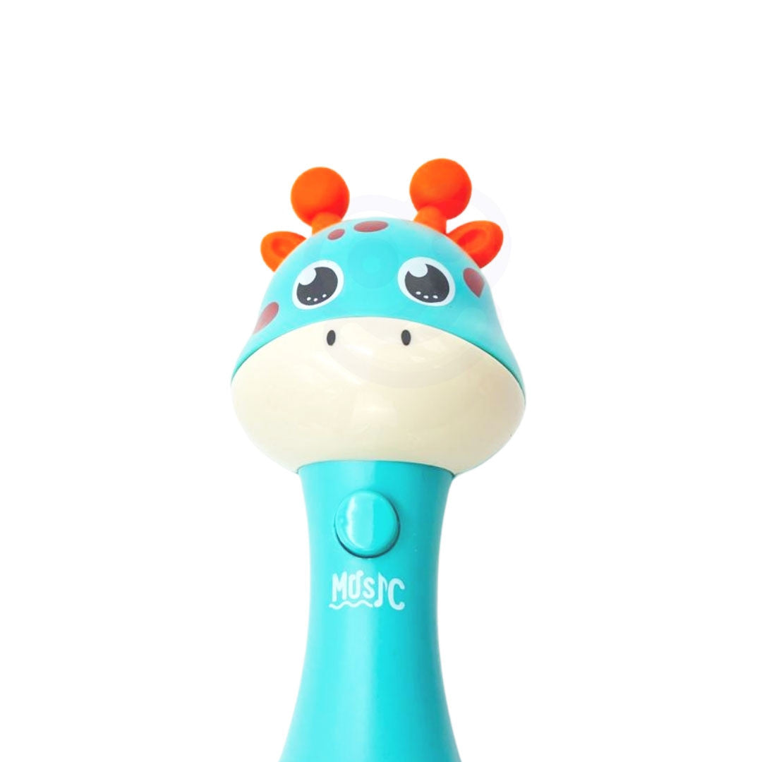 Woopie Bébé Girafe Hochet De Dentition Sensorielle Avec Musique Montessori 1 Pc.