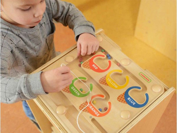 Magnetyczny labirynt kolorów Masterkidz Edu