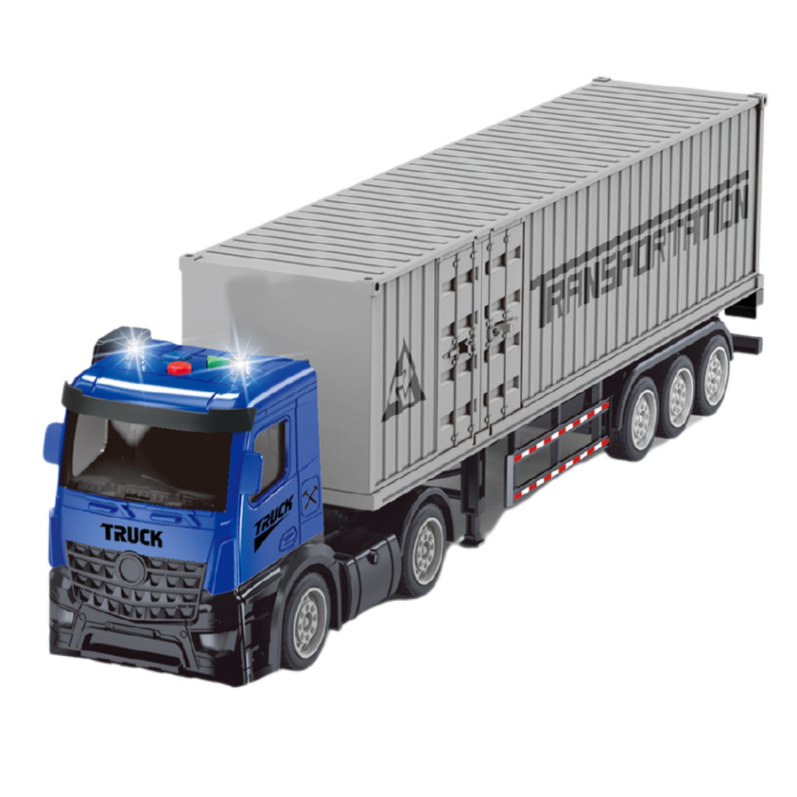 Woopie Container Truck med lys og lydeffekter!