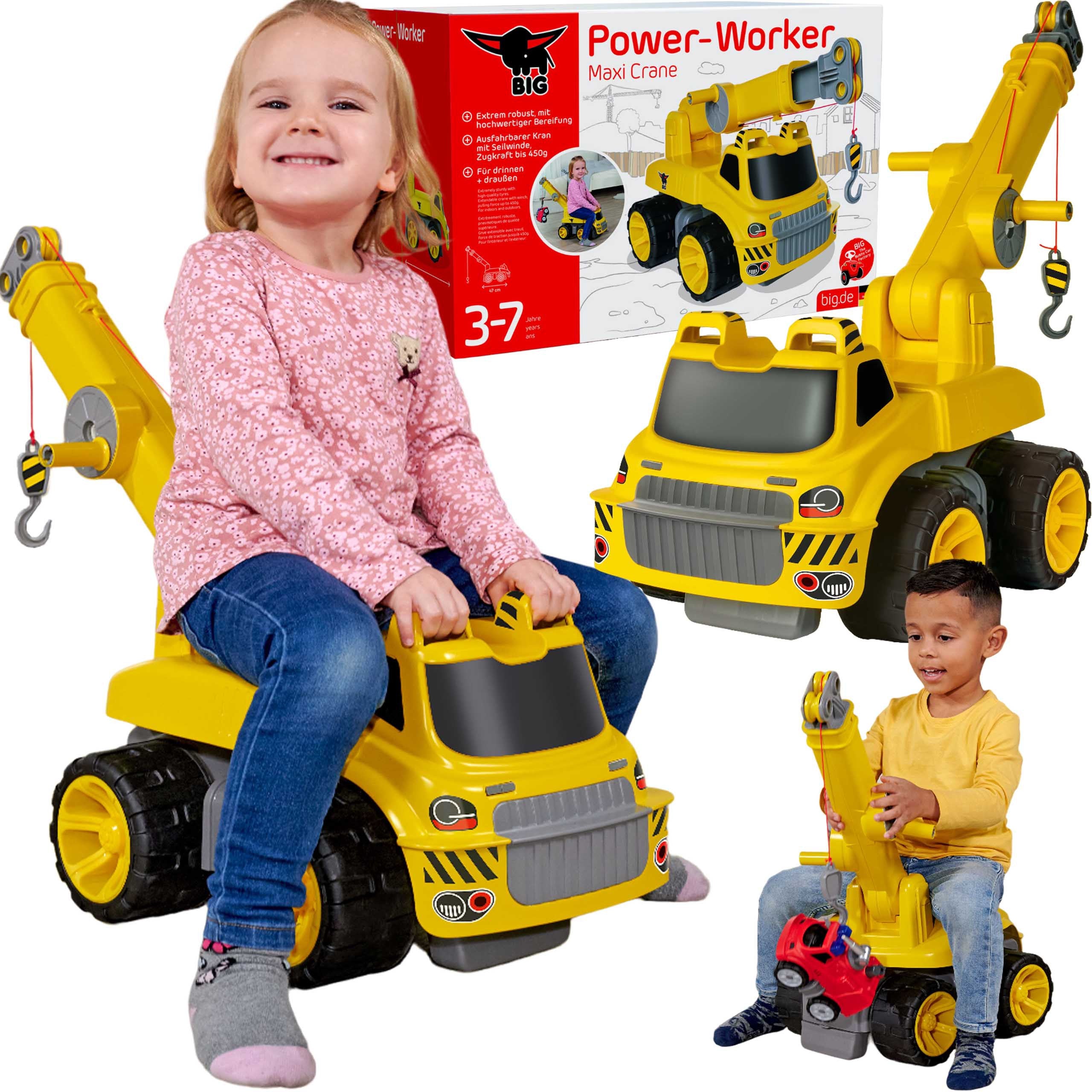 Big Ride-on Maxi Crane