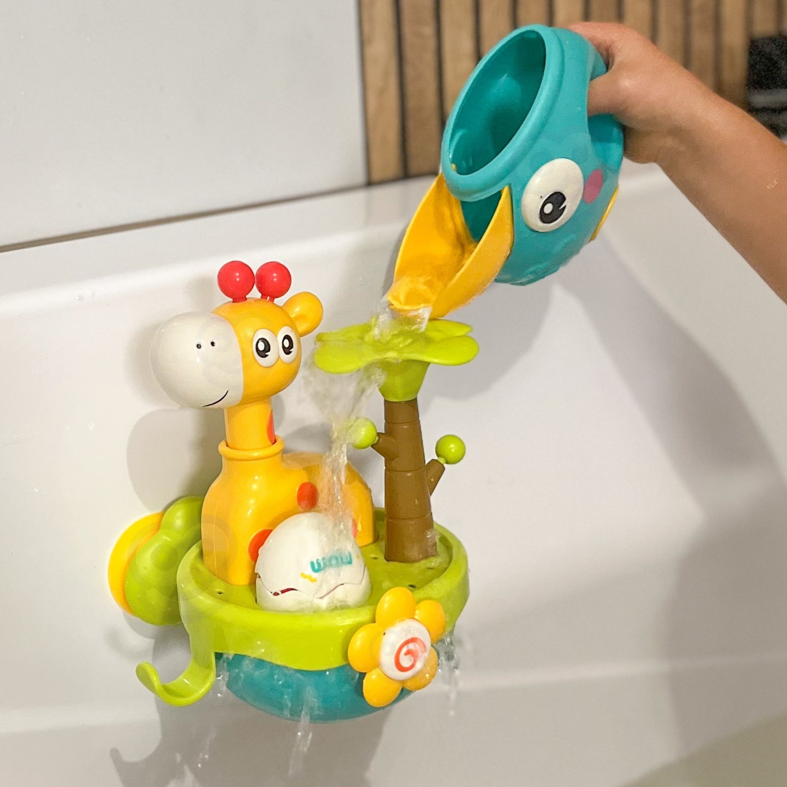 Играчка за баня Woopie Baby Giraffe с вендуза