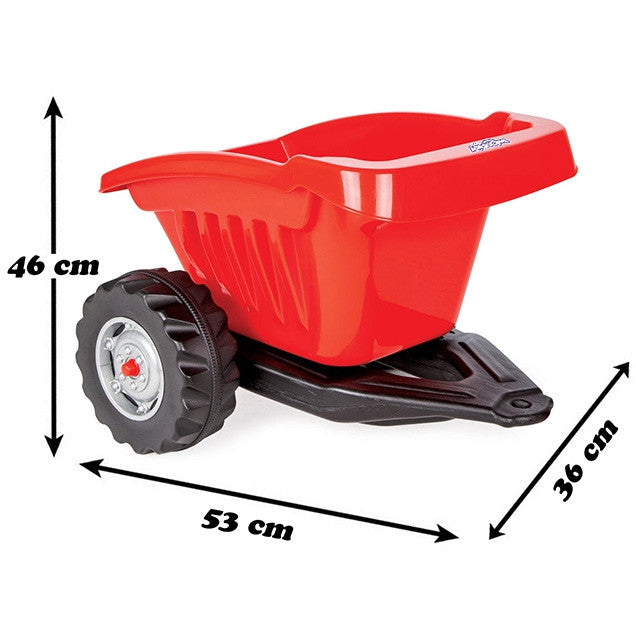 Woopie Active Trailer Kippanhänger Rot 35 kg
