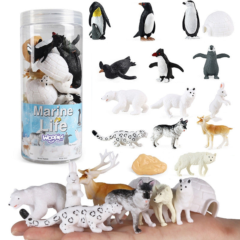 Woopie Arctic Animals Figuren-Set 16-tlg.