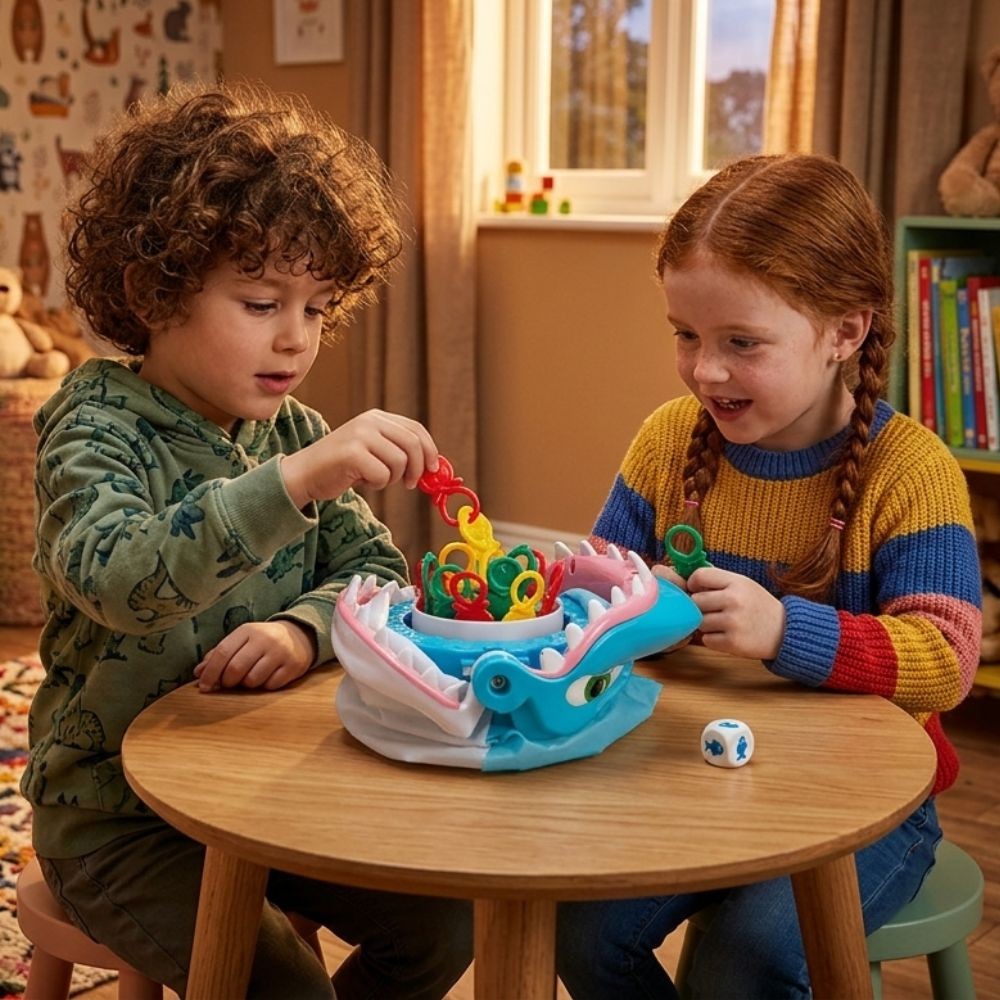 Woopie Arcade-Spiel Fishing Hungry Shark Bites Diy