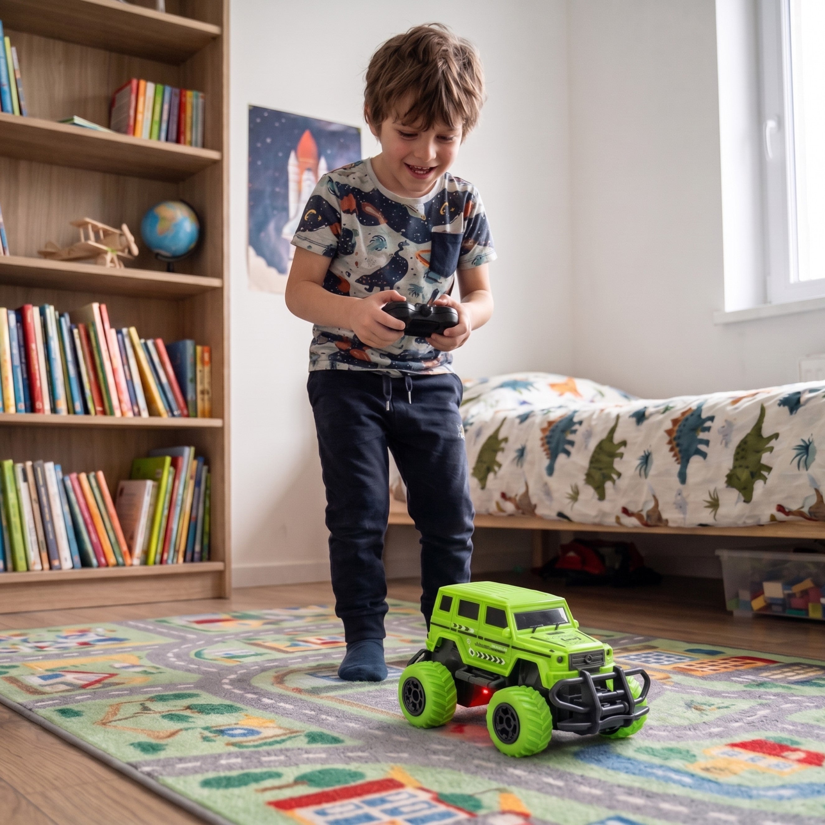 Woopie Rc Jeep Cross-country Led кола с дистанционно управление