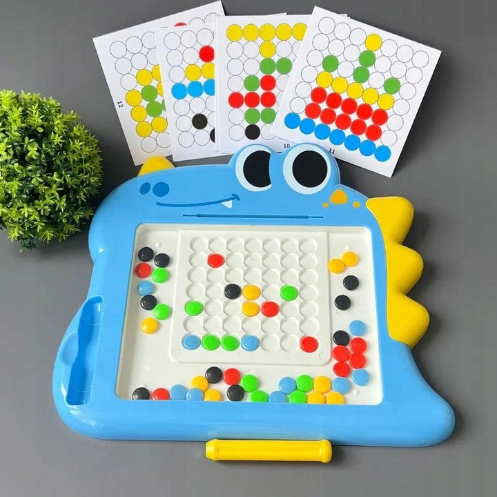 Woopie Magnetic Board For Children Montessori Magpad Dinosaur
