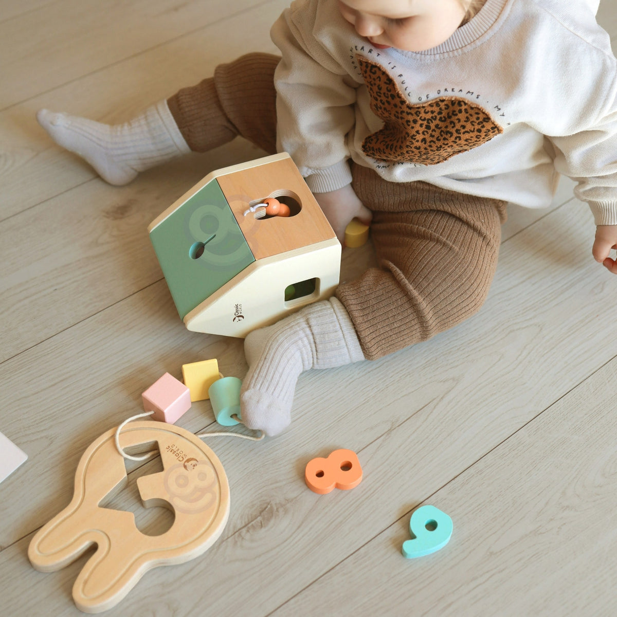 Classic World Pastel Baby Set Box Prvé vzdelávacie hračky 25ks.