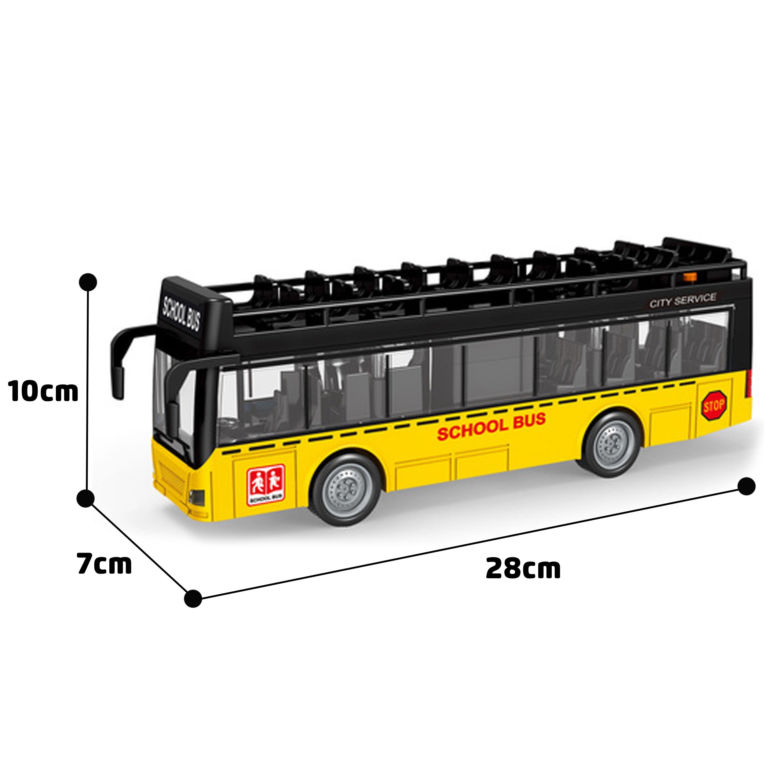 Ônibus Woopie com luzes e portas que abrem