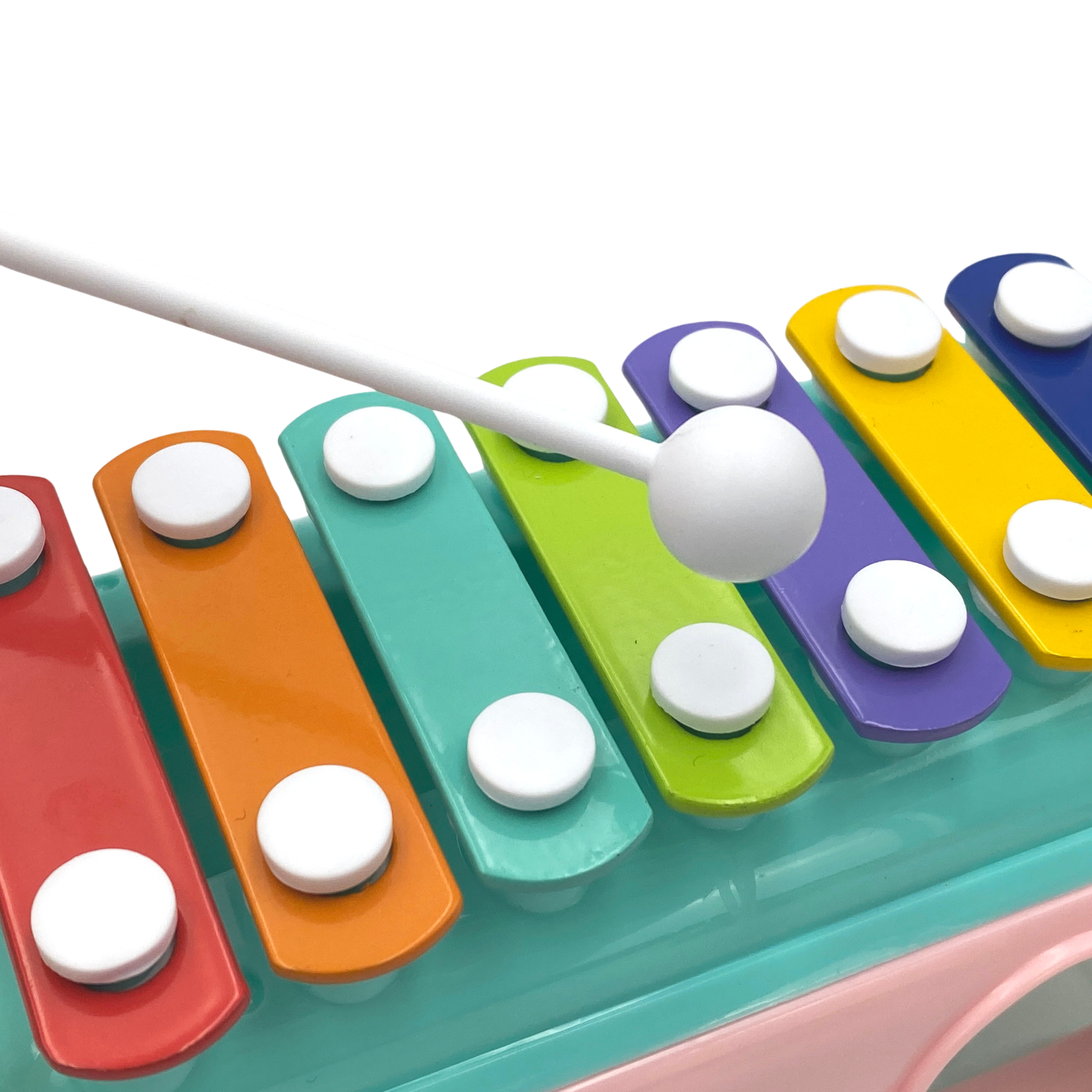 Woopie Baby Musical Car Sorter med bækkener Grøn