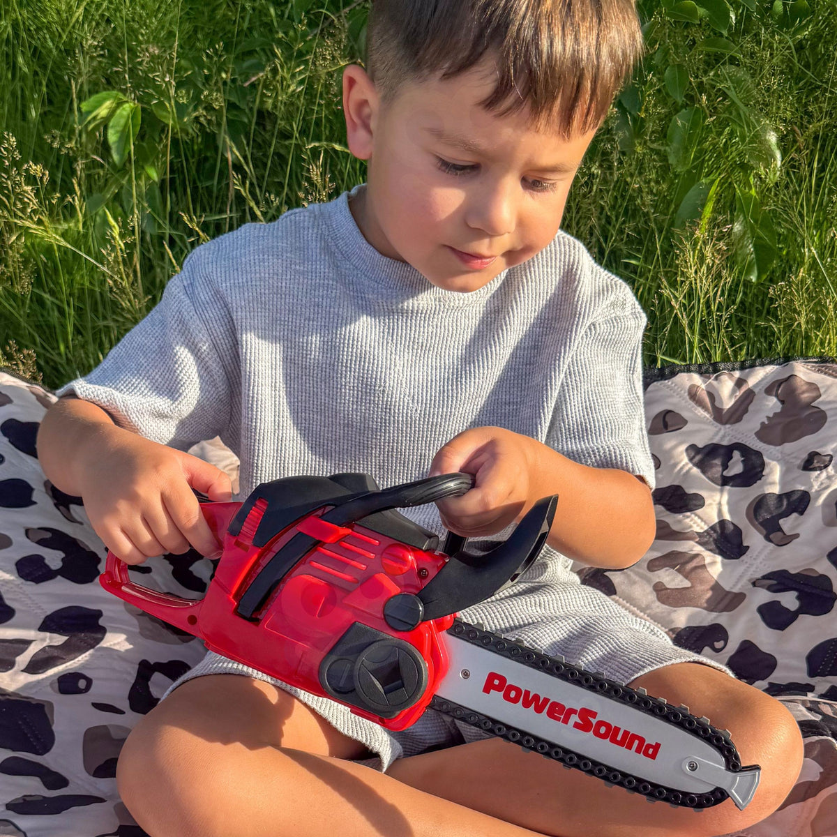 Cadena giratoria de goma para motosierra infantil Woopie