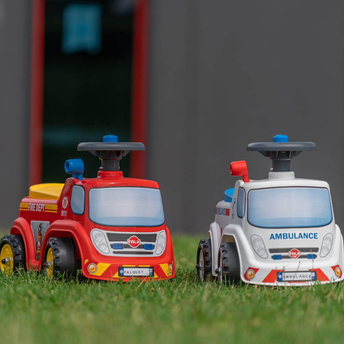 Požární auto Falk s klaksonem od 1 roku