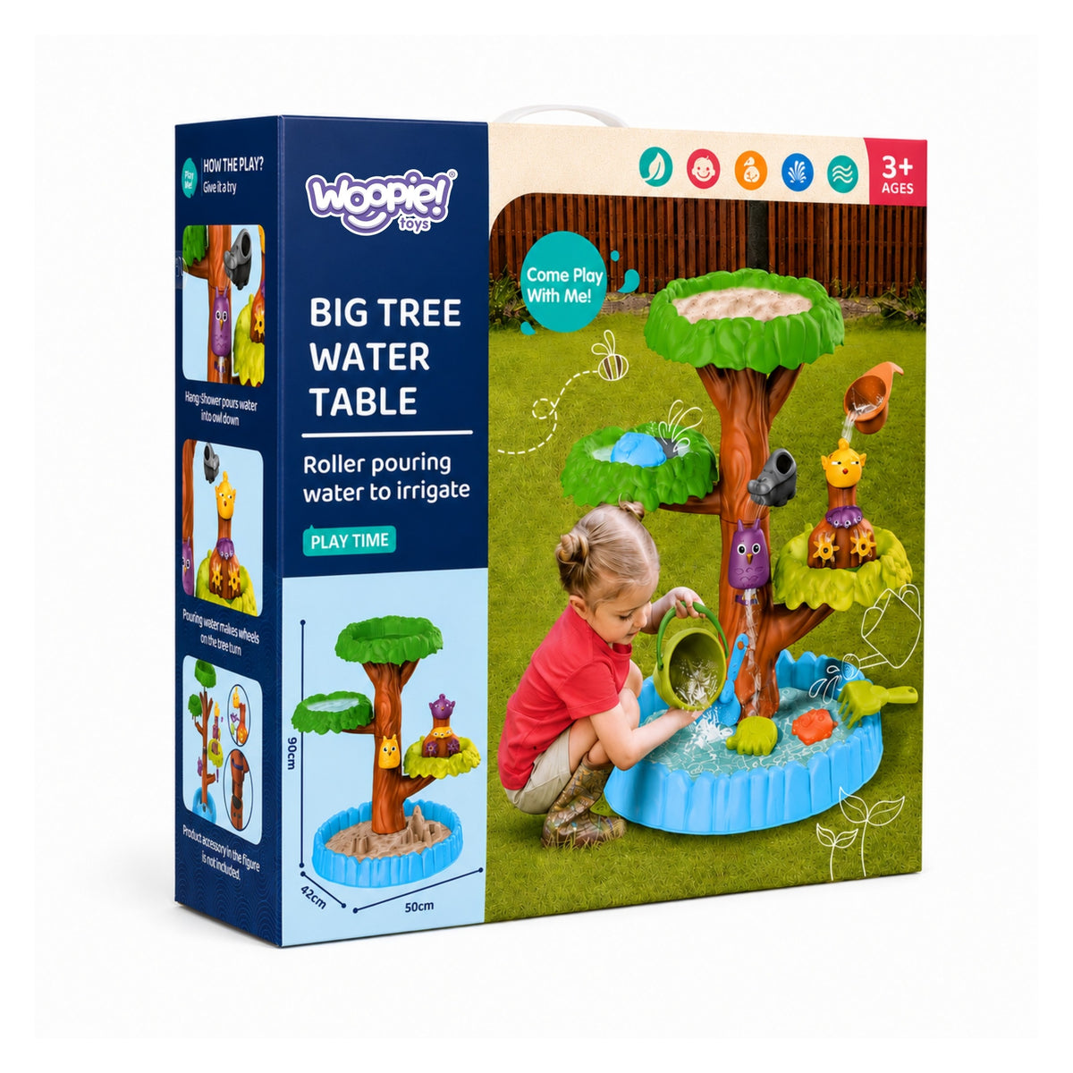 Woopie Water Table 2in1 Sandbox Happy Tree 8 Acc.