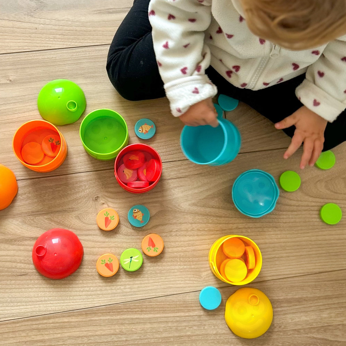 Woopie Gioco di logica educativa Classificazione del selezionatore di colori