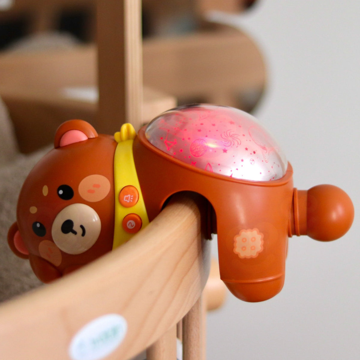 Woopie Baby Star Projector Night Light For Children Teddy Bear