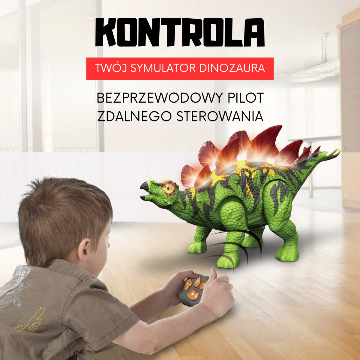 Woopie Dálkově ovládaný Rc Dinosauří Robot Stegosaurus