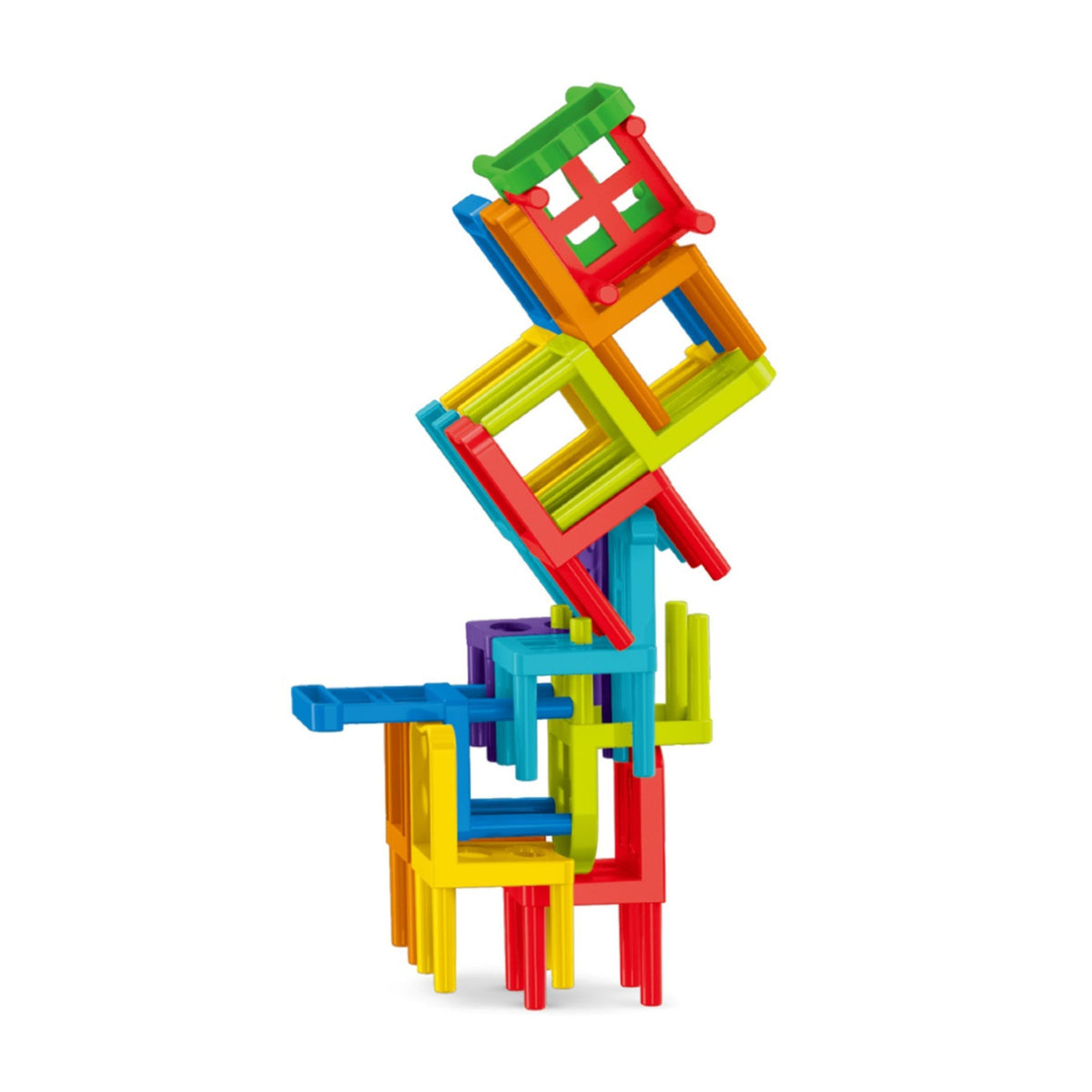 Woopie Arcade Game Block Puzzle Sedie in equilibrio 36 pezzi.