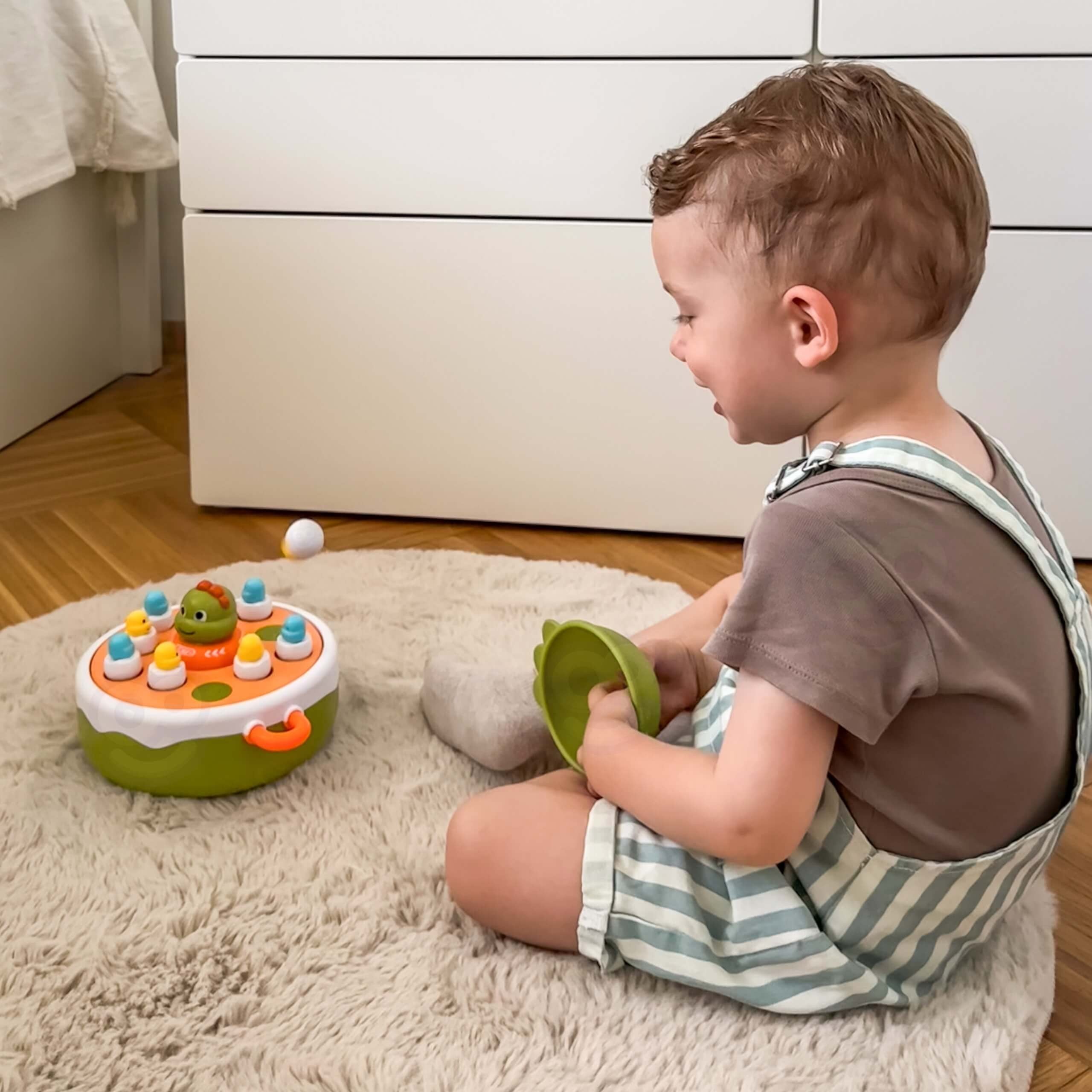 Woopie Dinosaur Catching 4-в-1 аркадна игра Catapult