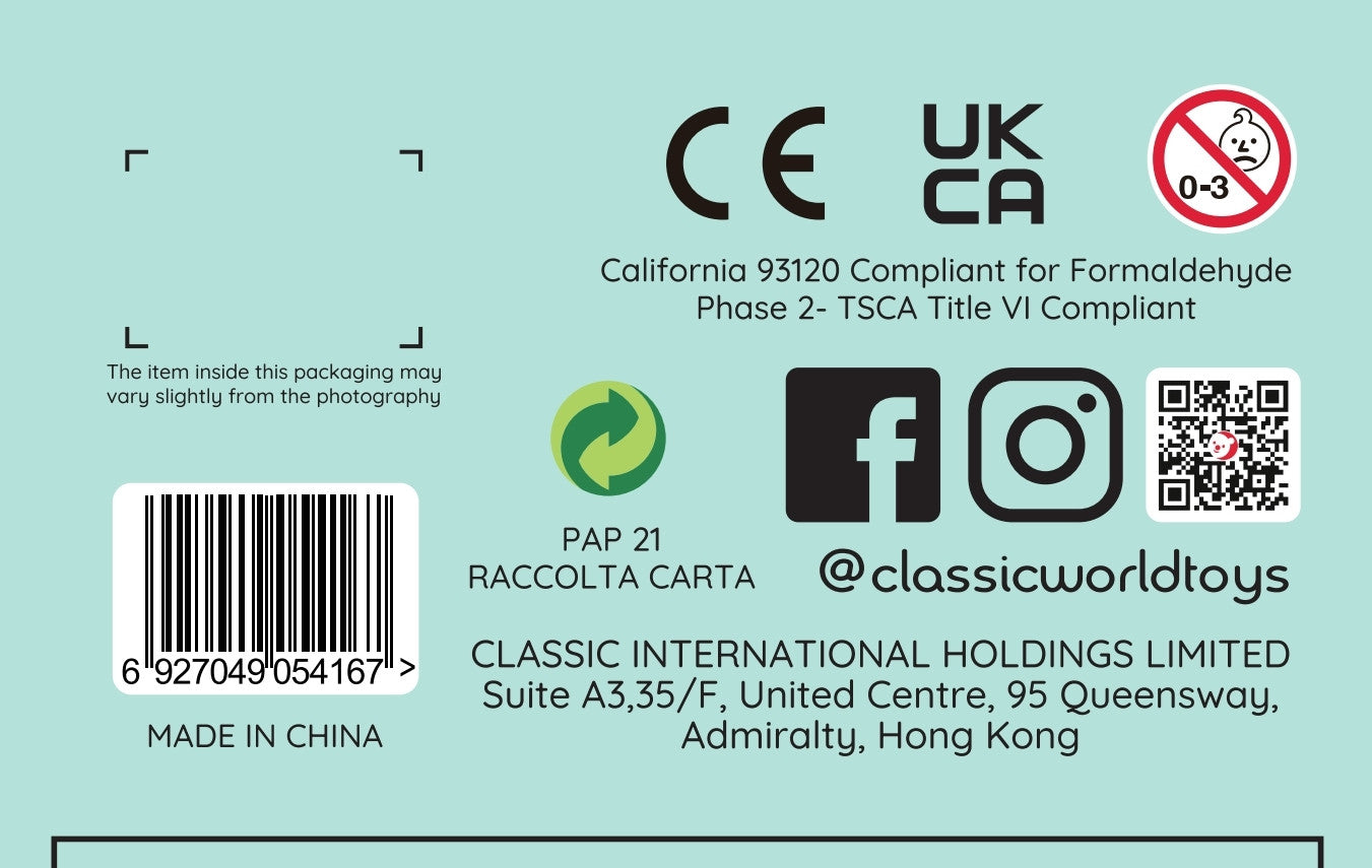 Casa de marcat Classic World din lemn pentru copii