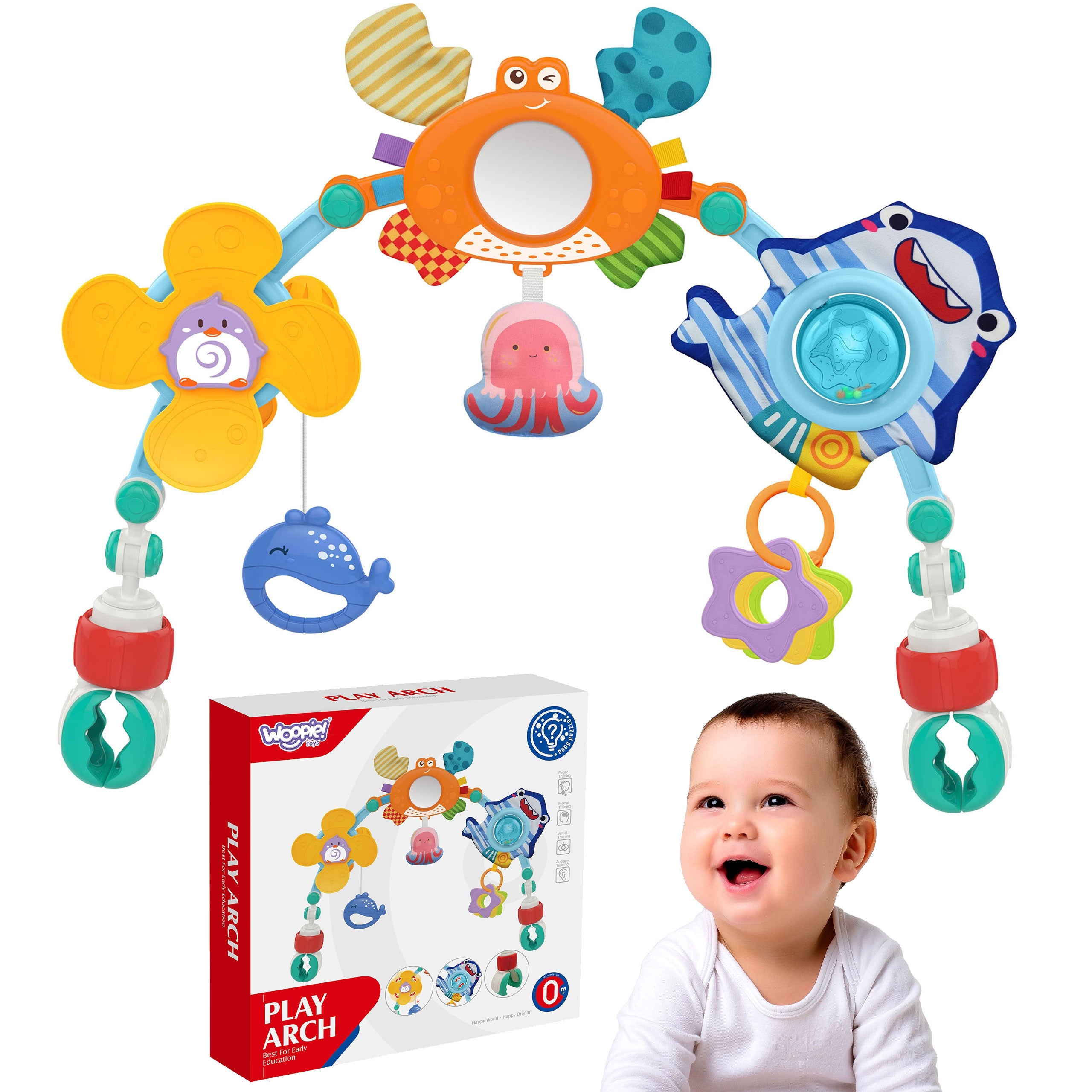 Woopie Baby Arch Hanger pour siège d’auto de poussette de berceau
