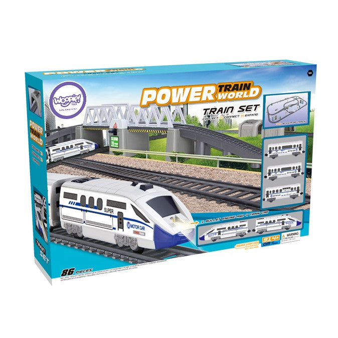 Woopie Elektrozug Riesiger 914 cm Gleisbrückentunnel 86 Stk.