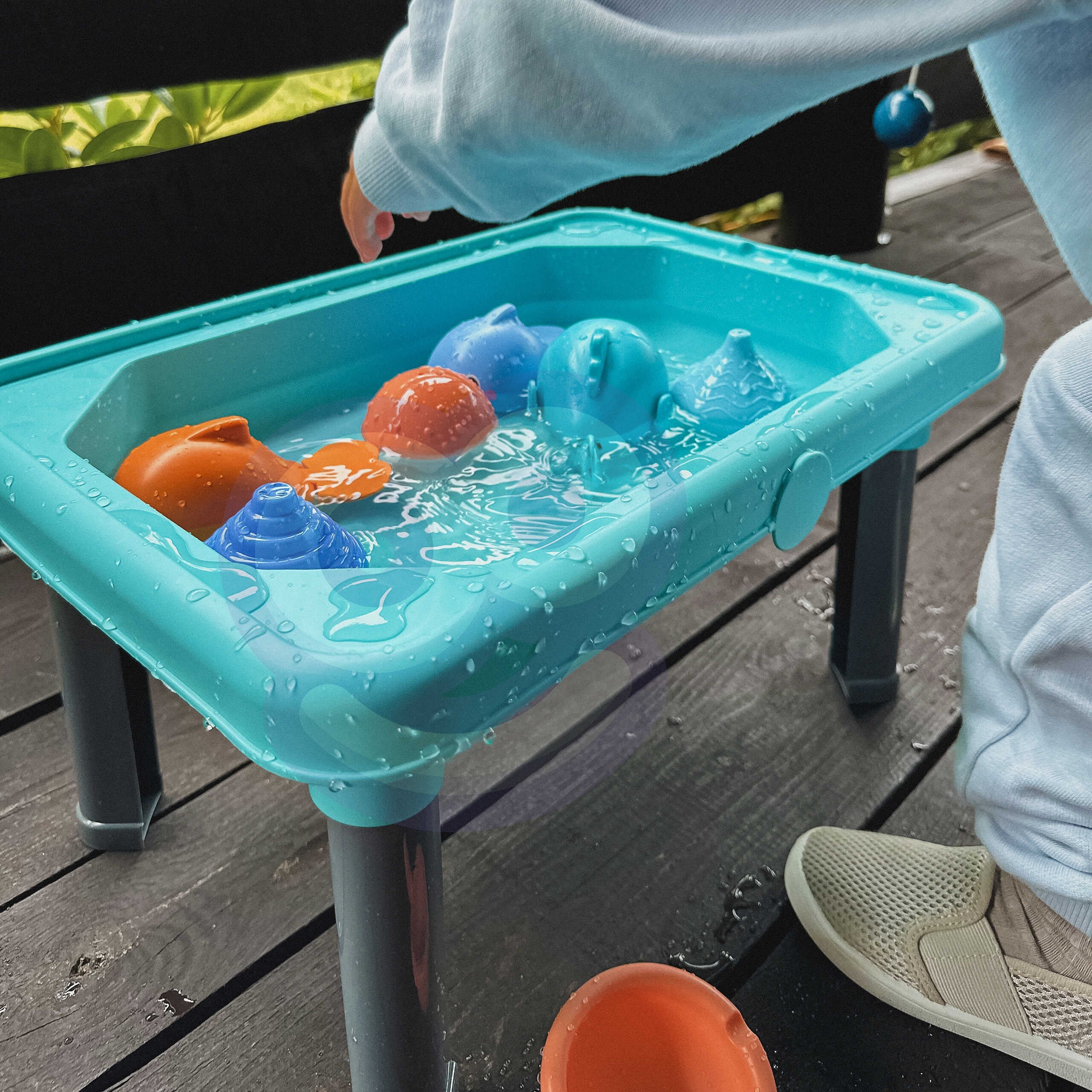 Woopie Water Table 3in1 Sandbox Game Fishing 6 Pcs.