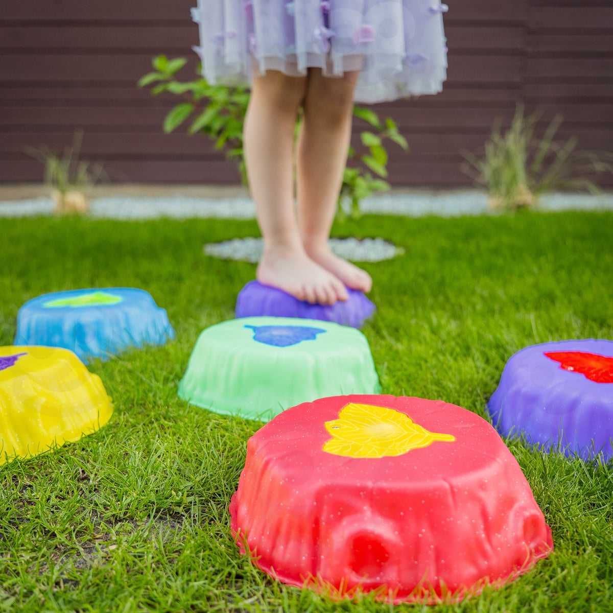 Woopie Balance Stones Glowing Sensory Balance Training 6 Pièces