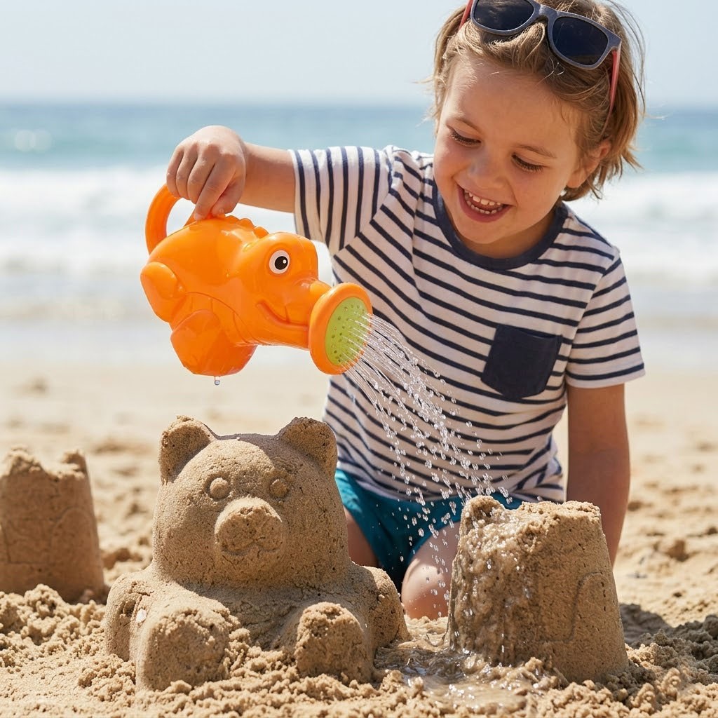Woopie Giocattolo da Bagno Annaffiatoio per Coccodrillo da Spiaggia