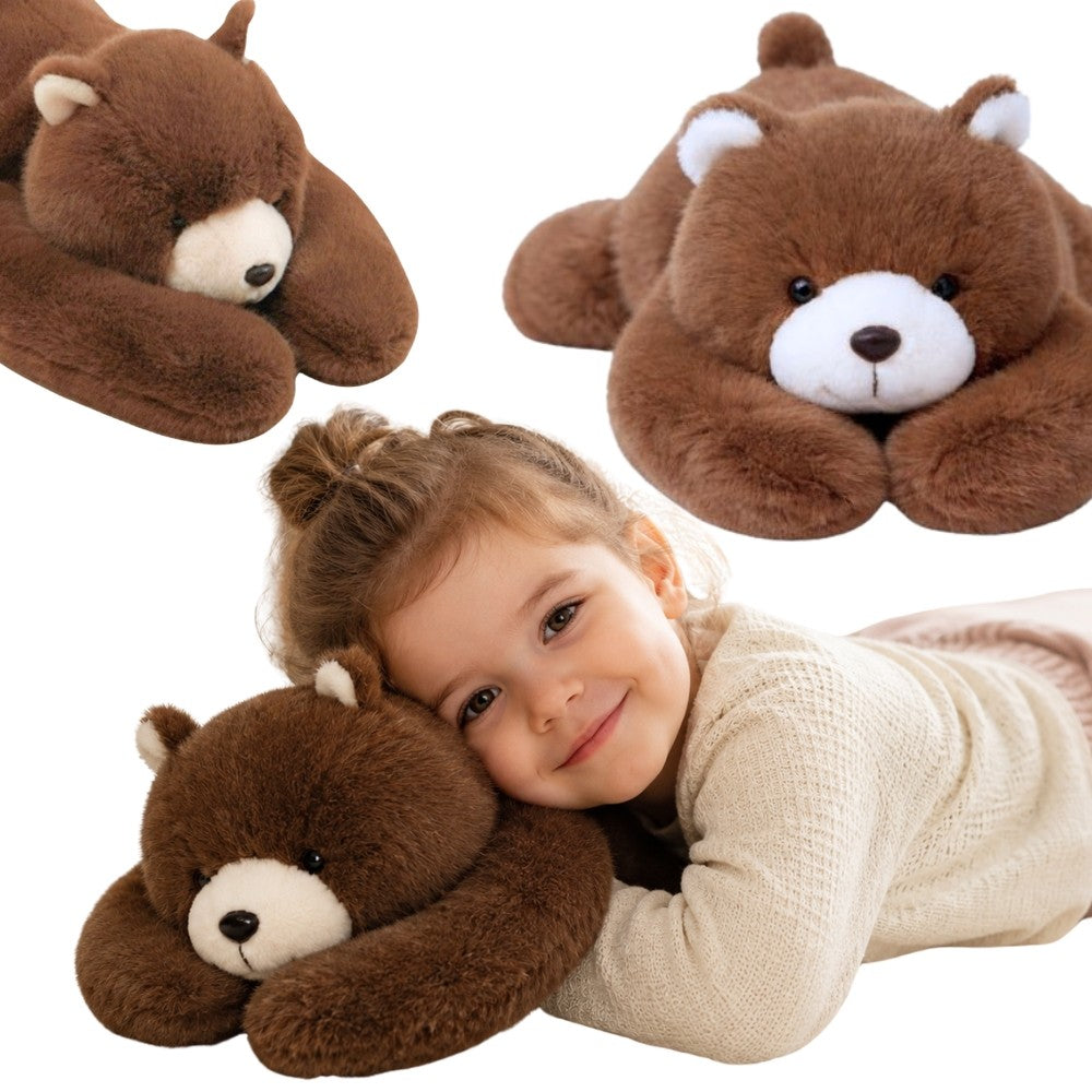 Bréagán Plush Ualaithe Woopie Teidí Bruno Bréagán Céadfach Béar Trom Frith-strus 65cm 1500g