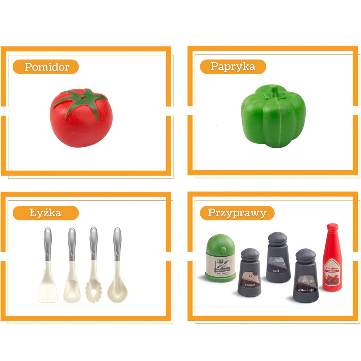 Woopie Little Chef Set Hrnce Rychlovarná konvice Bílá 32 ks.
