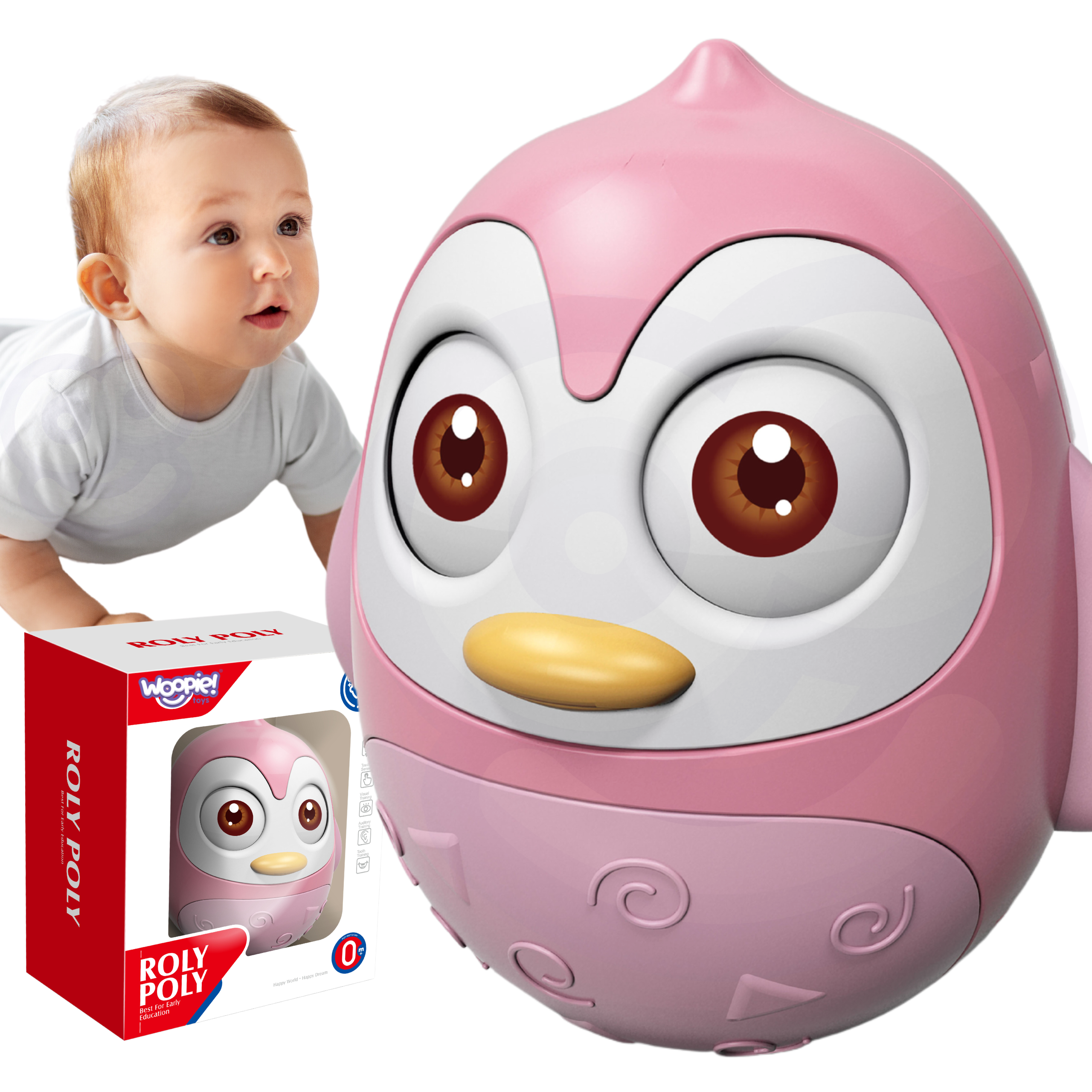 Woopie Baby Sensory Penguin Wanka Wstanka