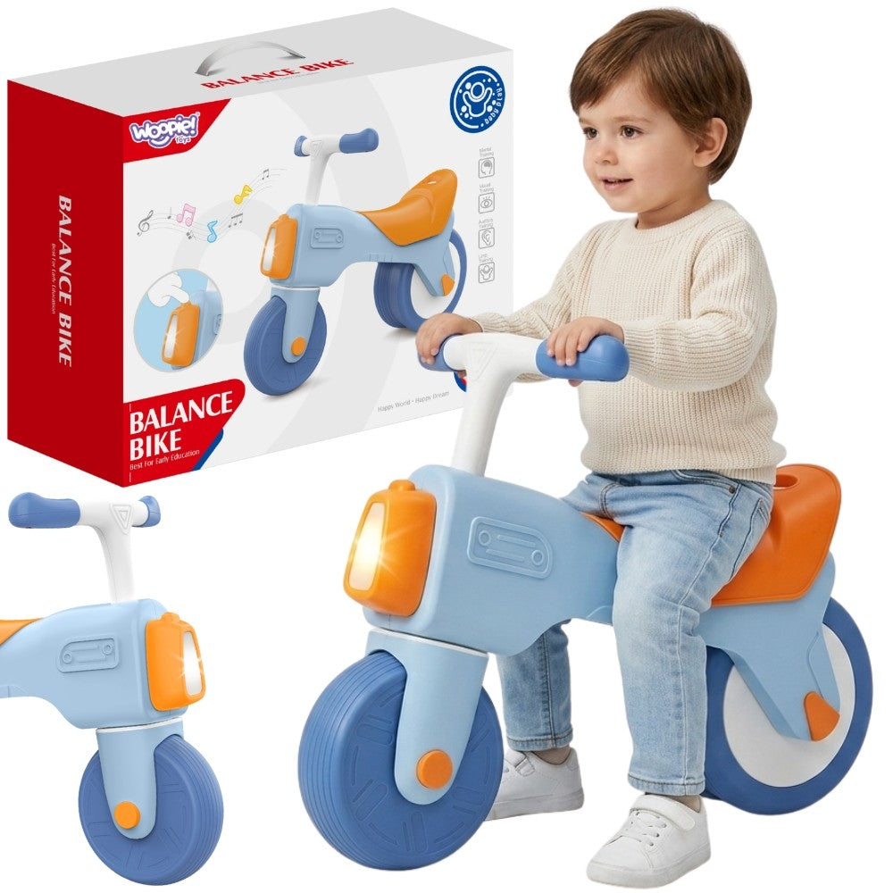 Woopie Balance Bike Ride-on Sound Light 18m+
