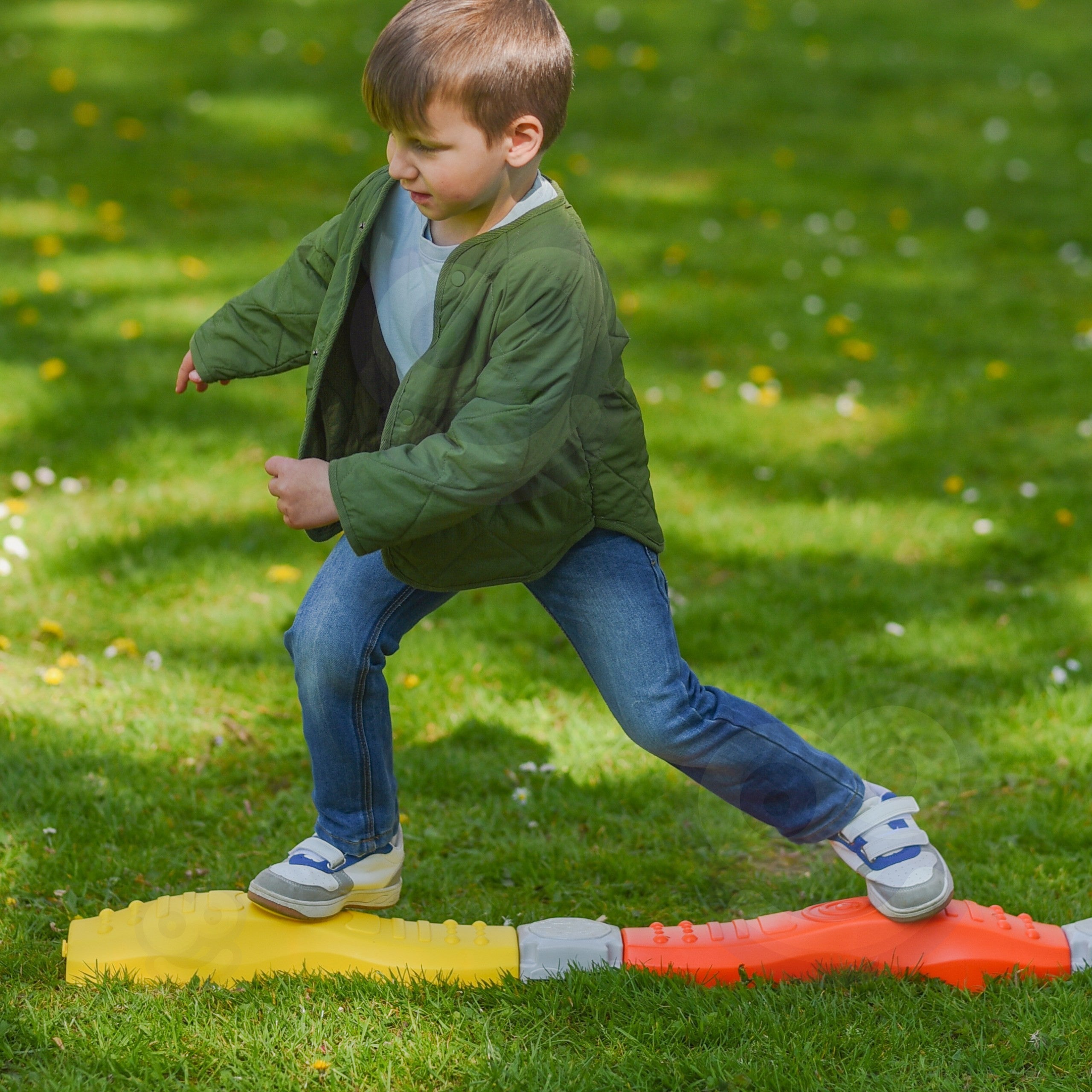 Woopie Balance Beam Modular Track Sensory Path Square