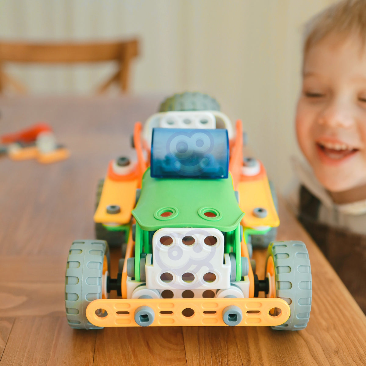 Woopie Construction Bricks Set Stem Vehicles 163 бр.