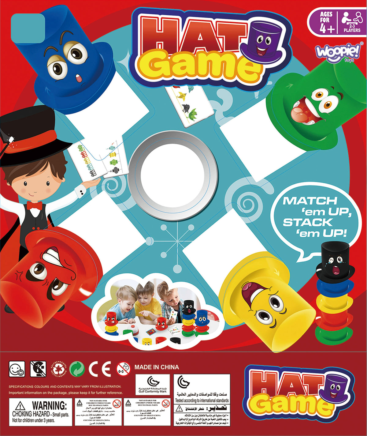 Gioco arcade Woopie Speed Hats 4+