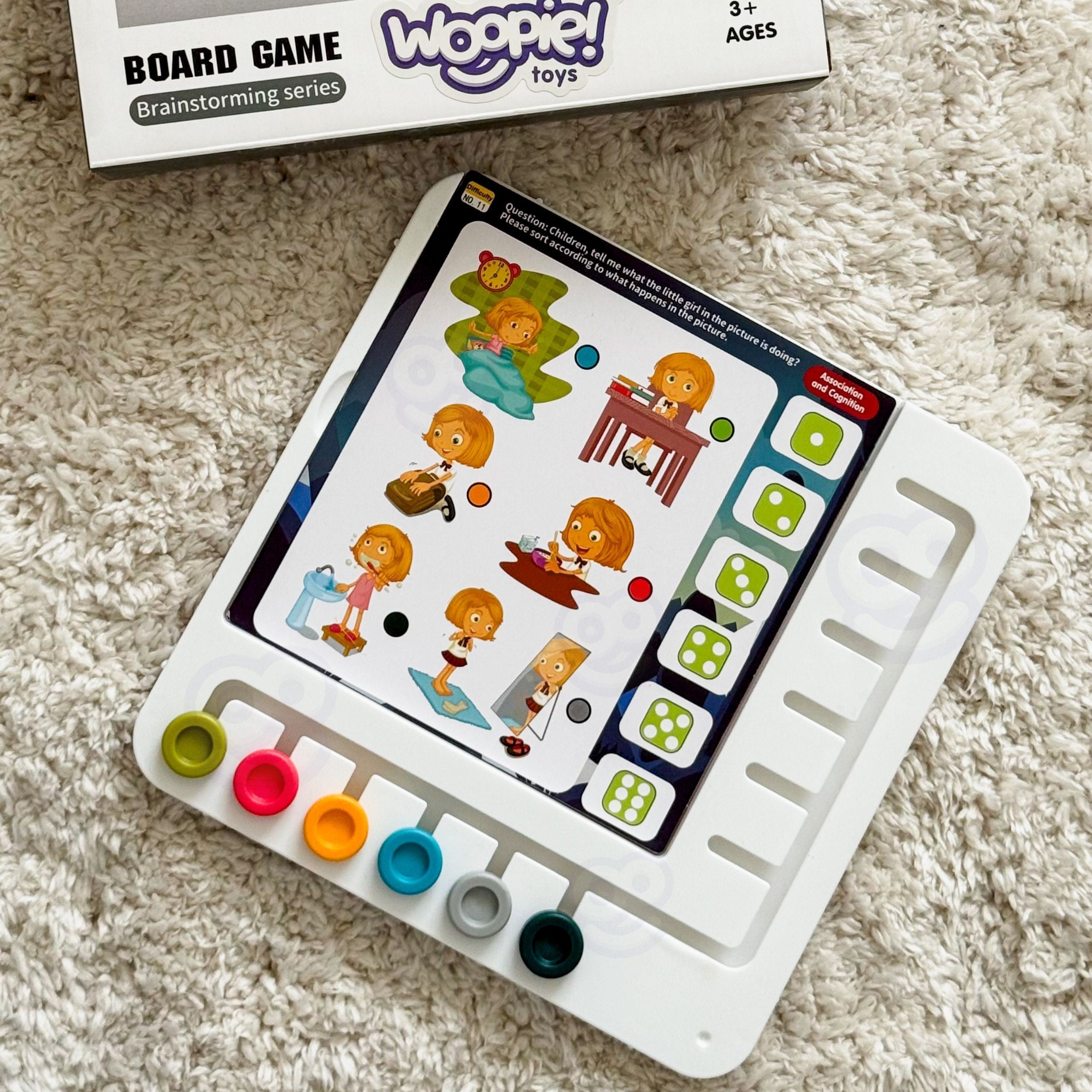 Woopie Set med 60 Logic Games 3+