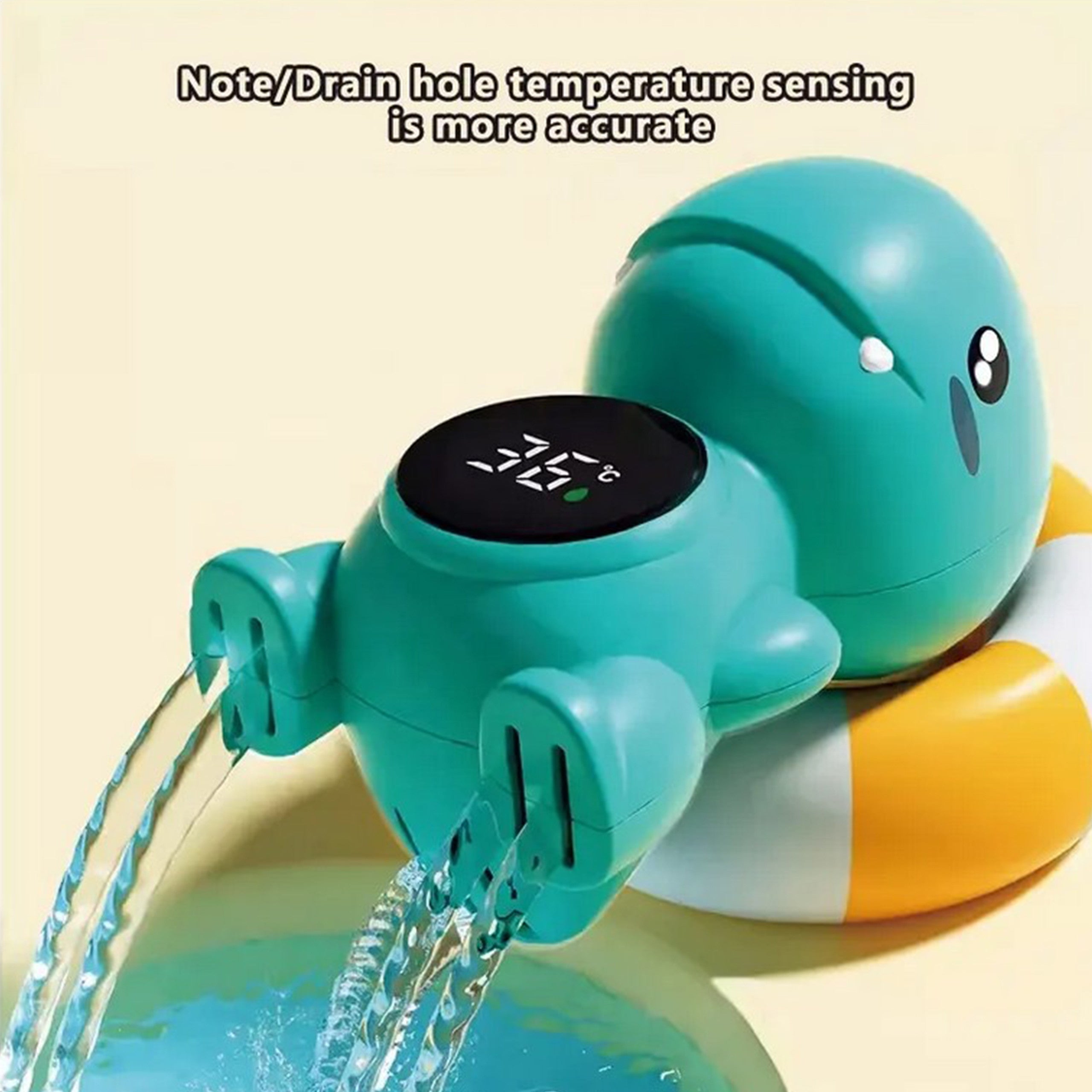 Woopie Baby Watertemperatuurthermometer Blauw