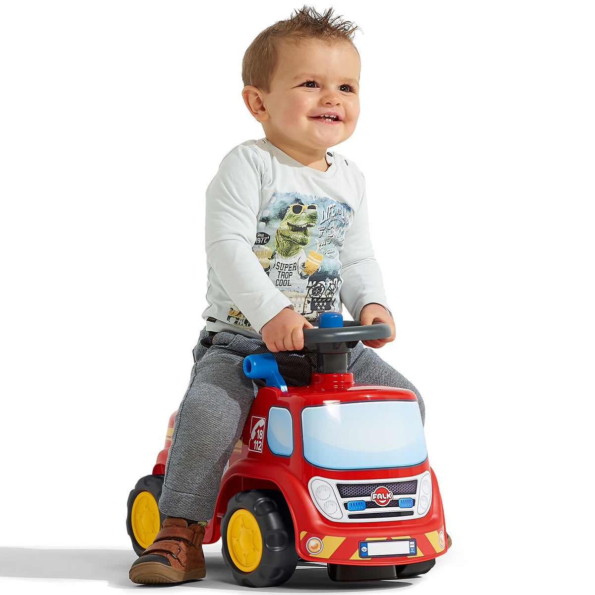 Požární auto Falk s klaksonem od 1 roku